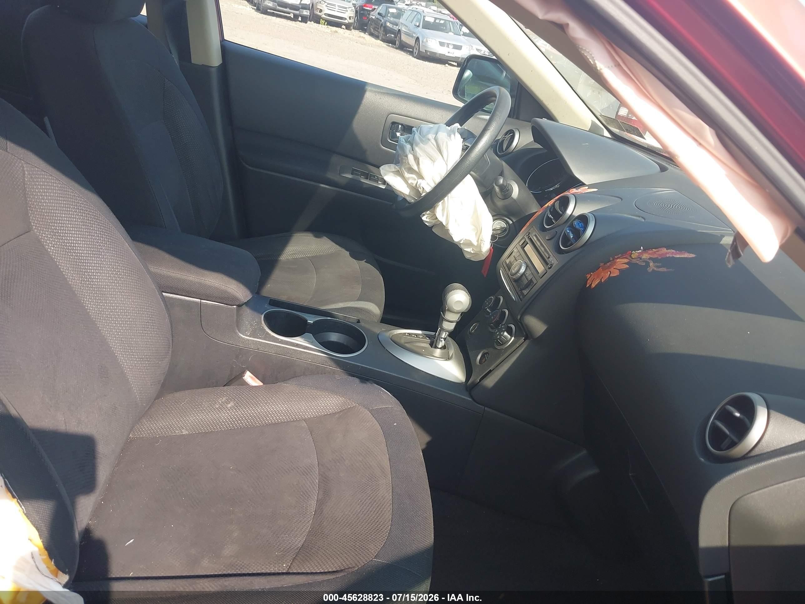 2011 Nissan Rogue S Maroon vin: JN8AS5MT1BW159209