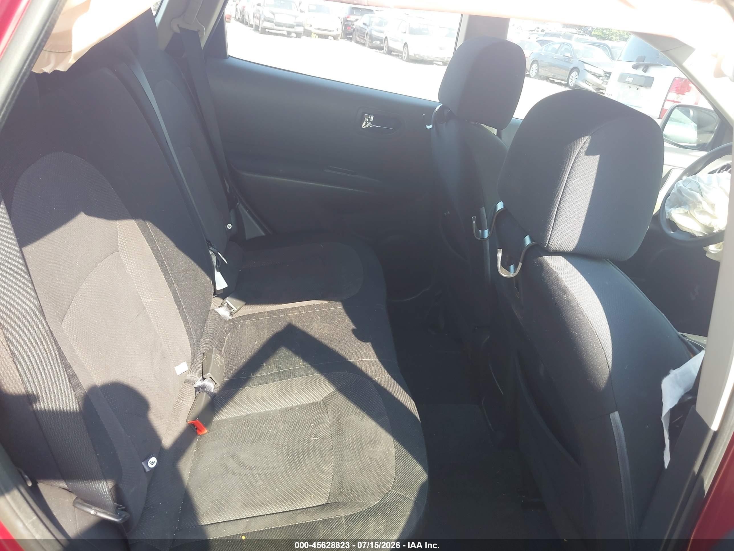 2011 Nissan Rogue S Maroon vin: JN8AS5MT1BW159209