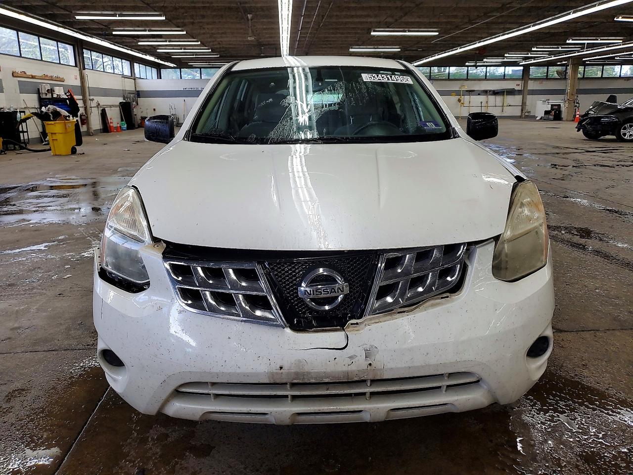 2011 Nissan Rogue S White vin: JN8AS5MT1BW163969