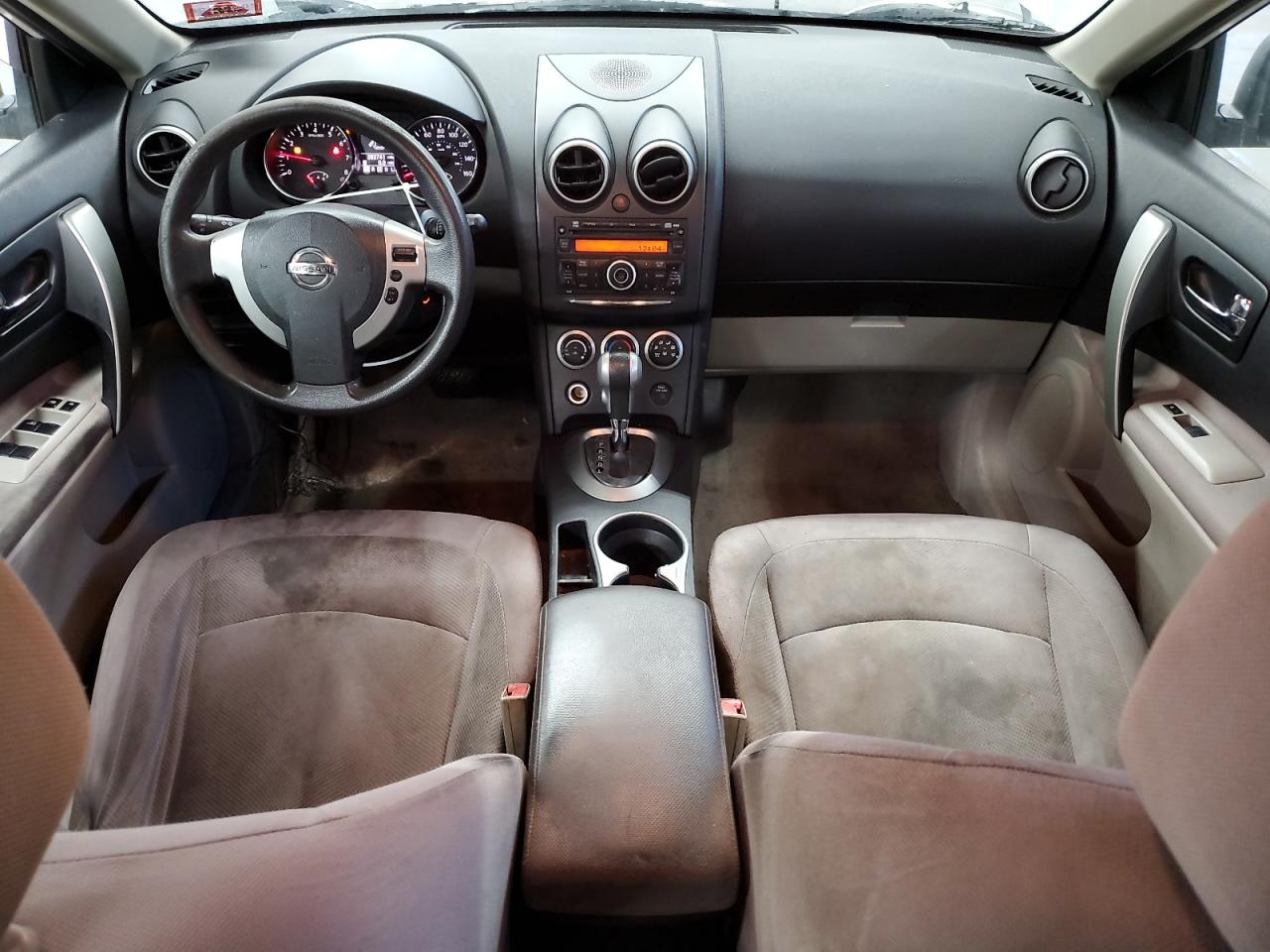 2011 Nissan Rogue S White vin: JN8AS5MT1BW163969 Damage: Left Front Seat, Stained, Permanent