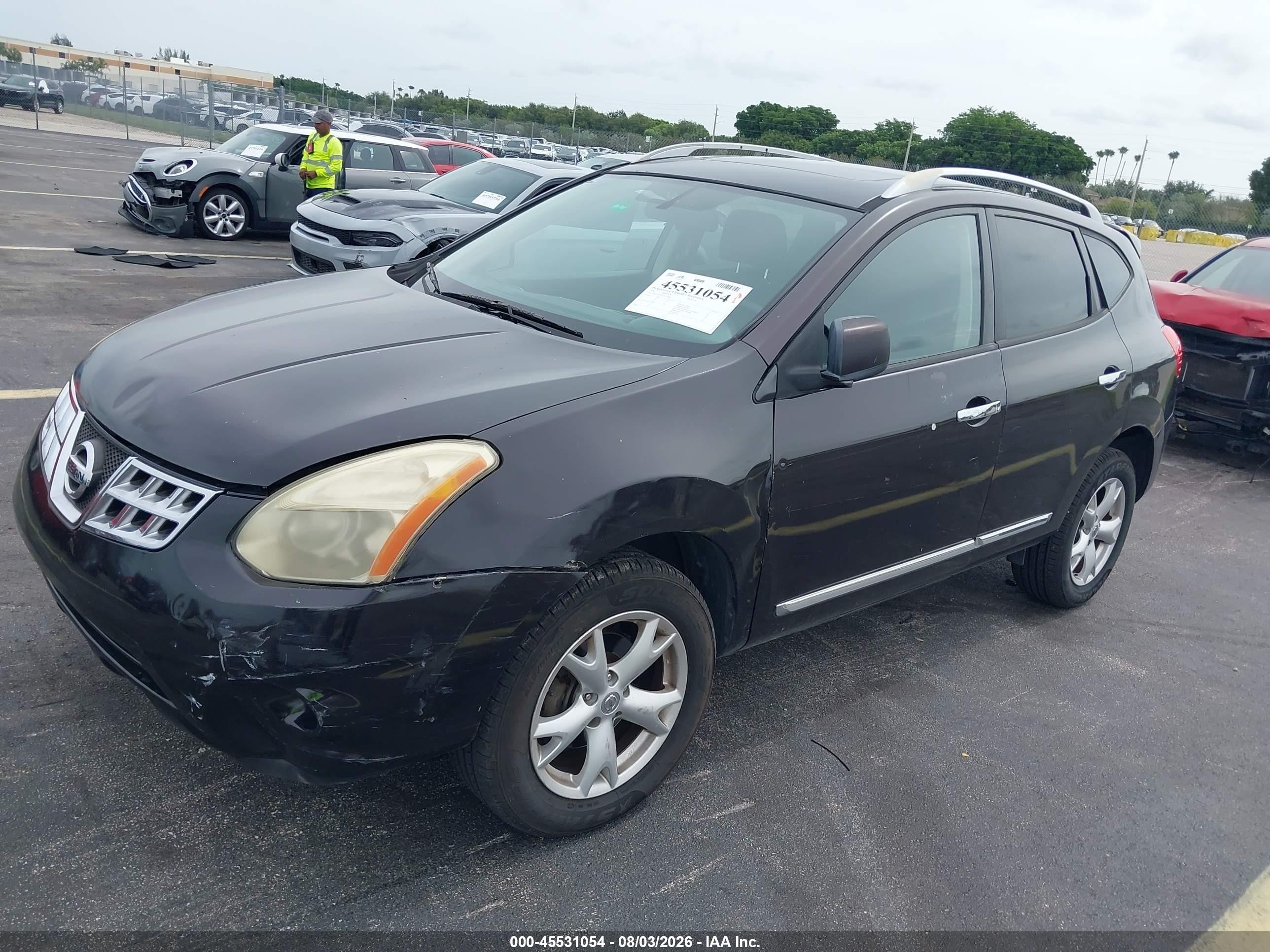 2011 Nissan Rogue Sv Коричневый vin: JN8AS5MT1BW174986