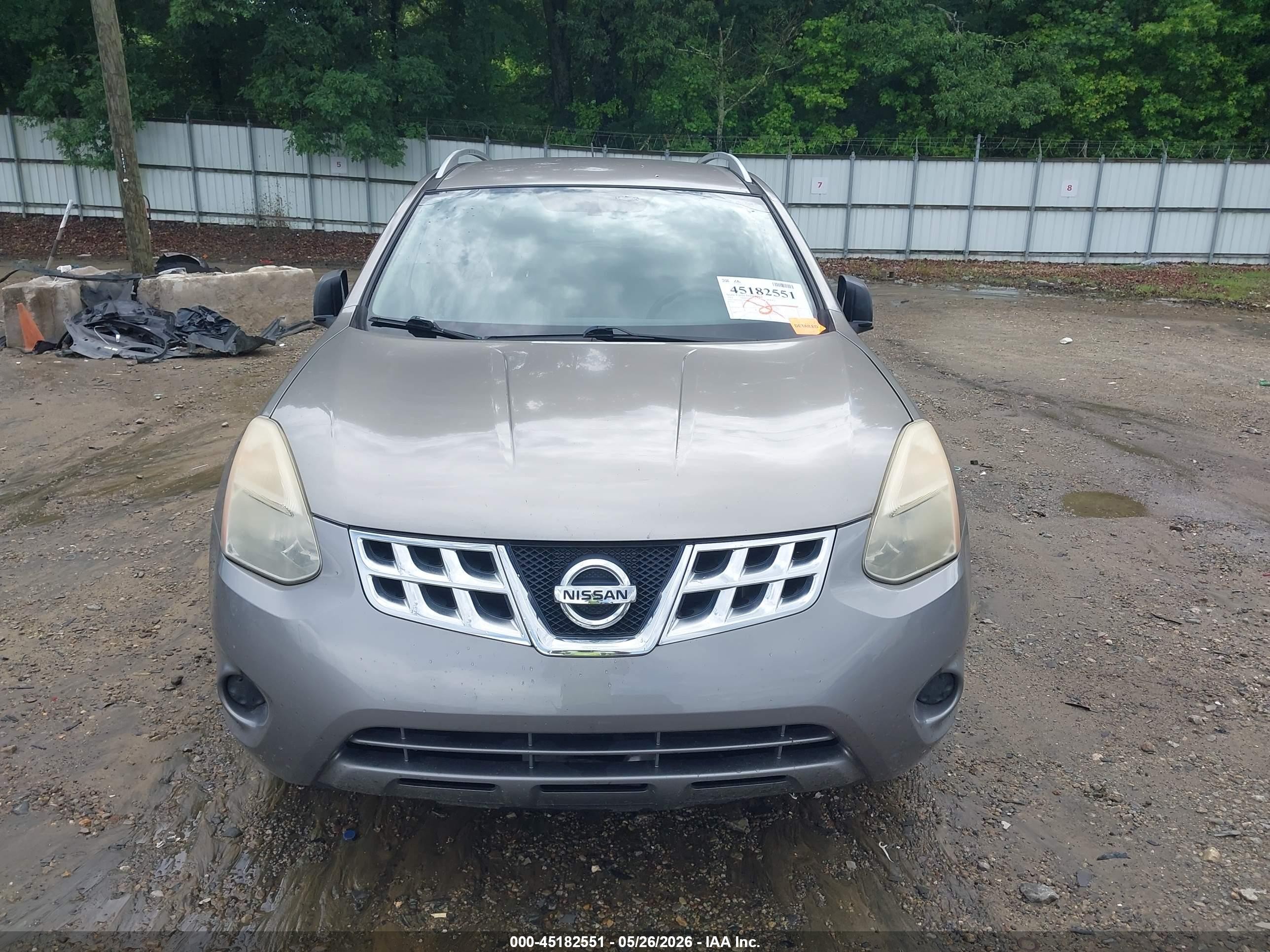 2011 Nissan Rogue Sv Gray vin: JN8AS5MT1BW183025