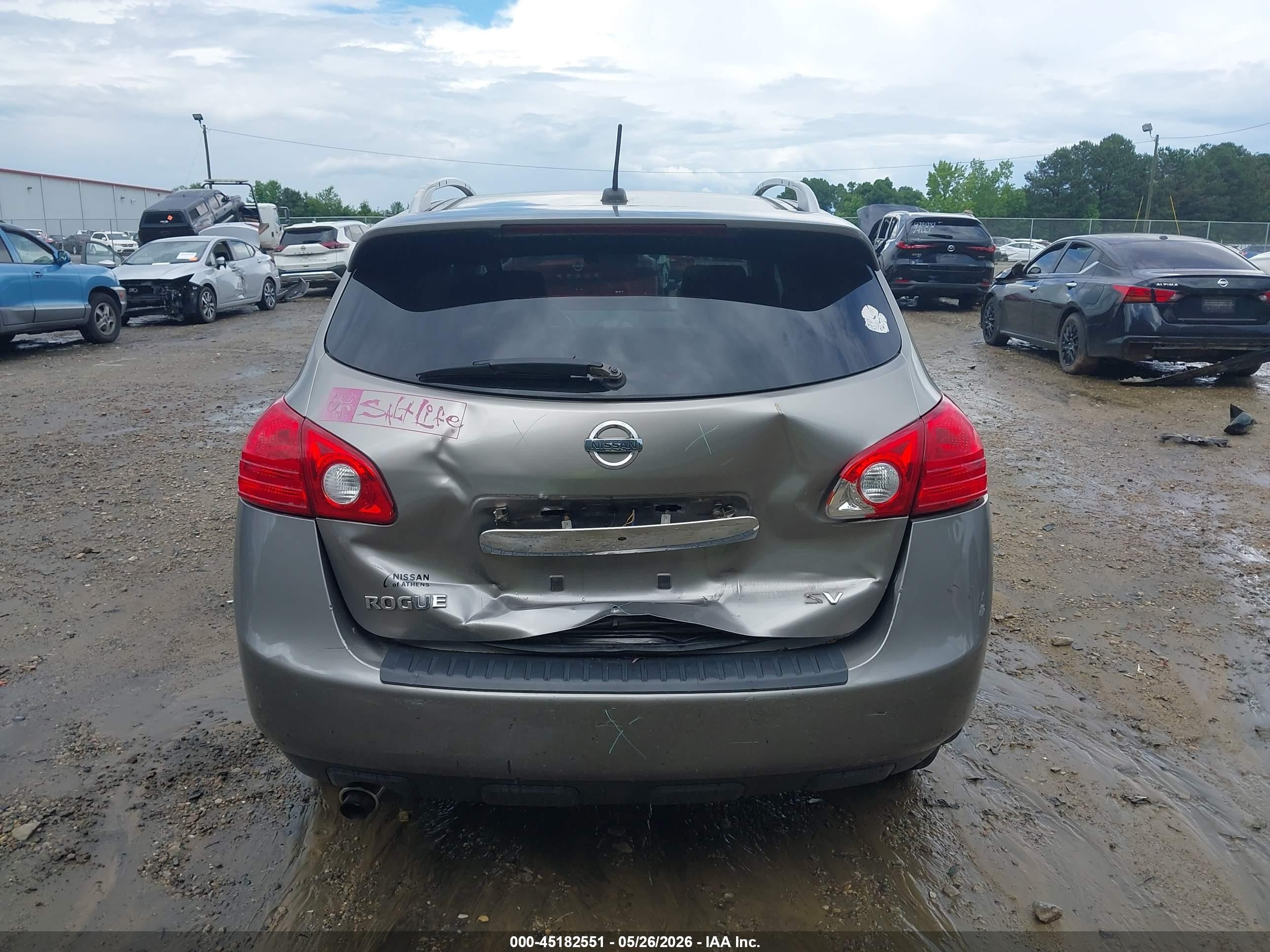 2011 Nissan Rogue Sv Gray vin: JN8AS5MT1BW183025