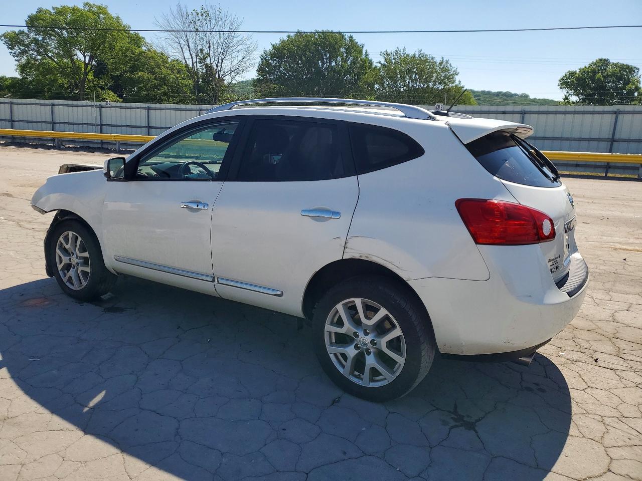 2011 Nissan Rogue S White vin: JN8AS5MT1BW189522