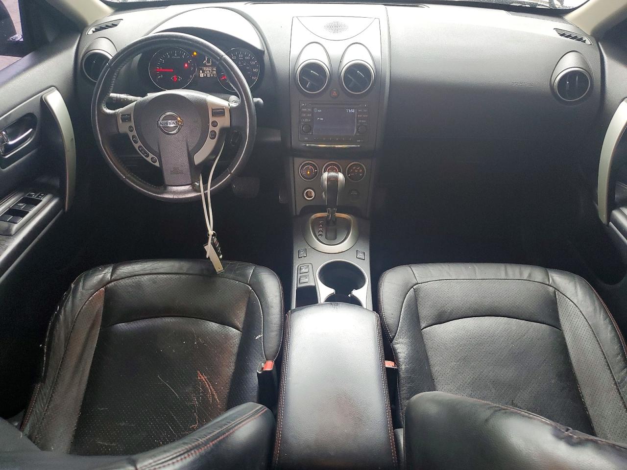 2012 Nissan Rogue S Black vin: JN8AS5MT1CW254564