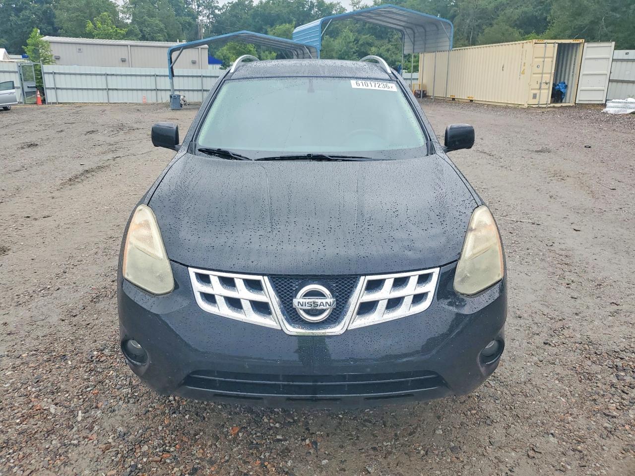 2012 Nissan Rogue S Black vin: JN8AS5MT1CW254564