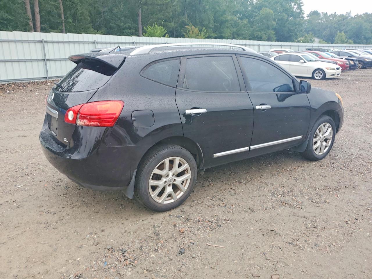 2012 Nissan Rogue S Black vin: JN8AS5MT1CW254564