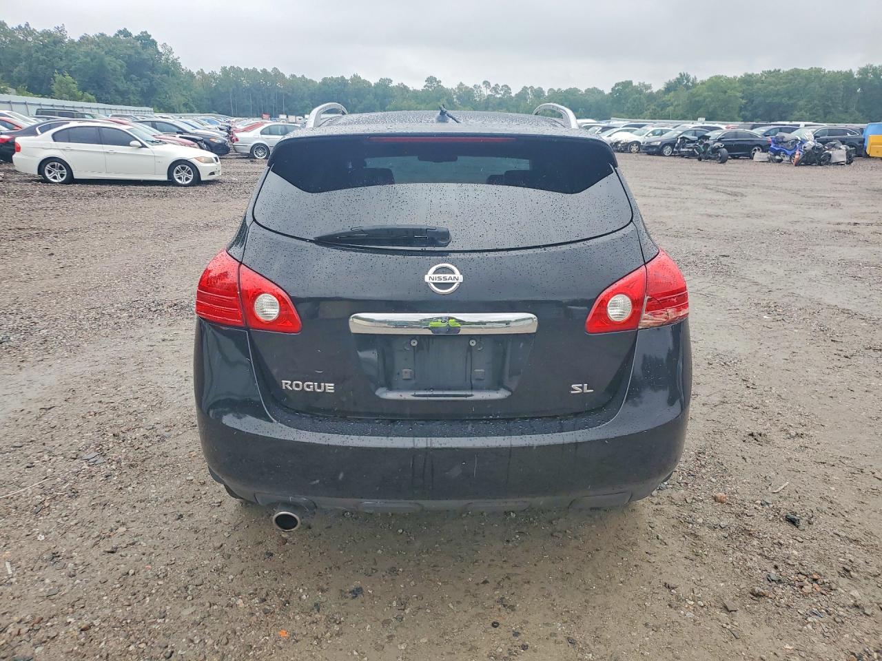 2012 Nissan Rogue S Black vin: JN8AS5MT1CW254564