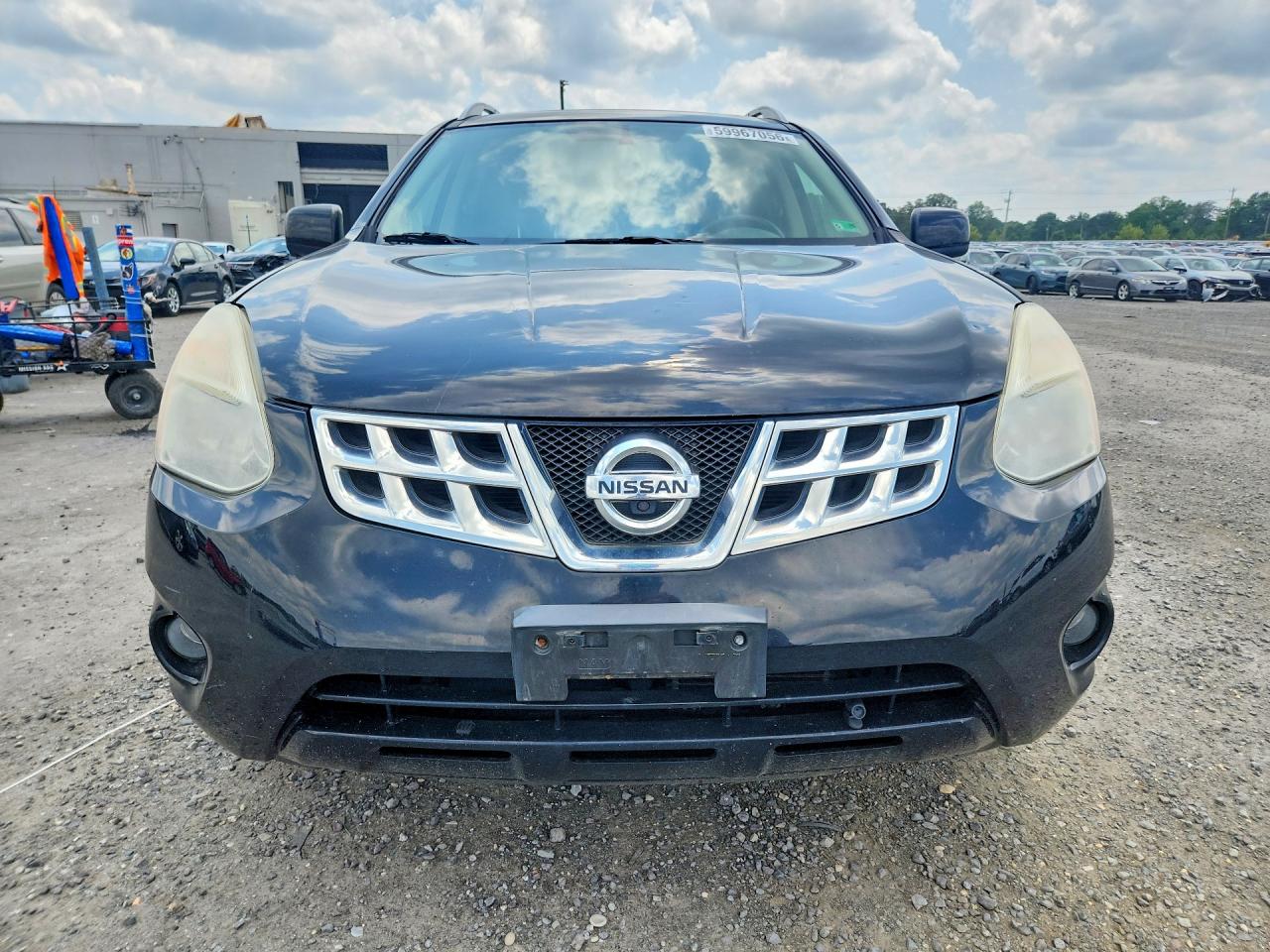 2012 Nissan Rogue S Black vin: JN8AS5MT1CW255150