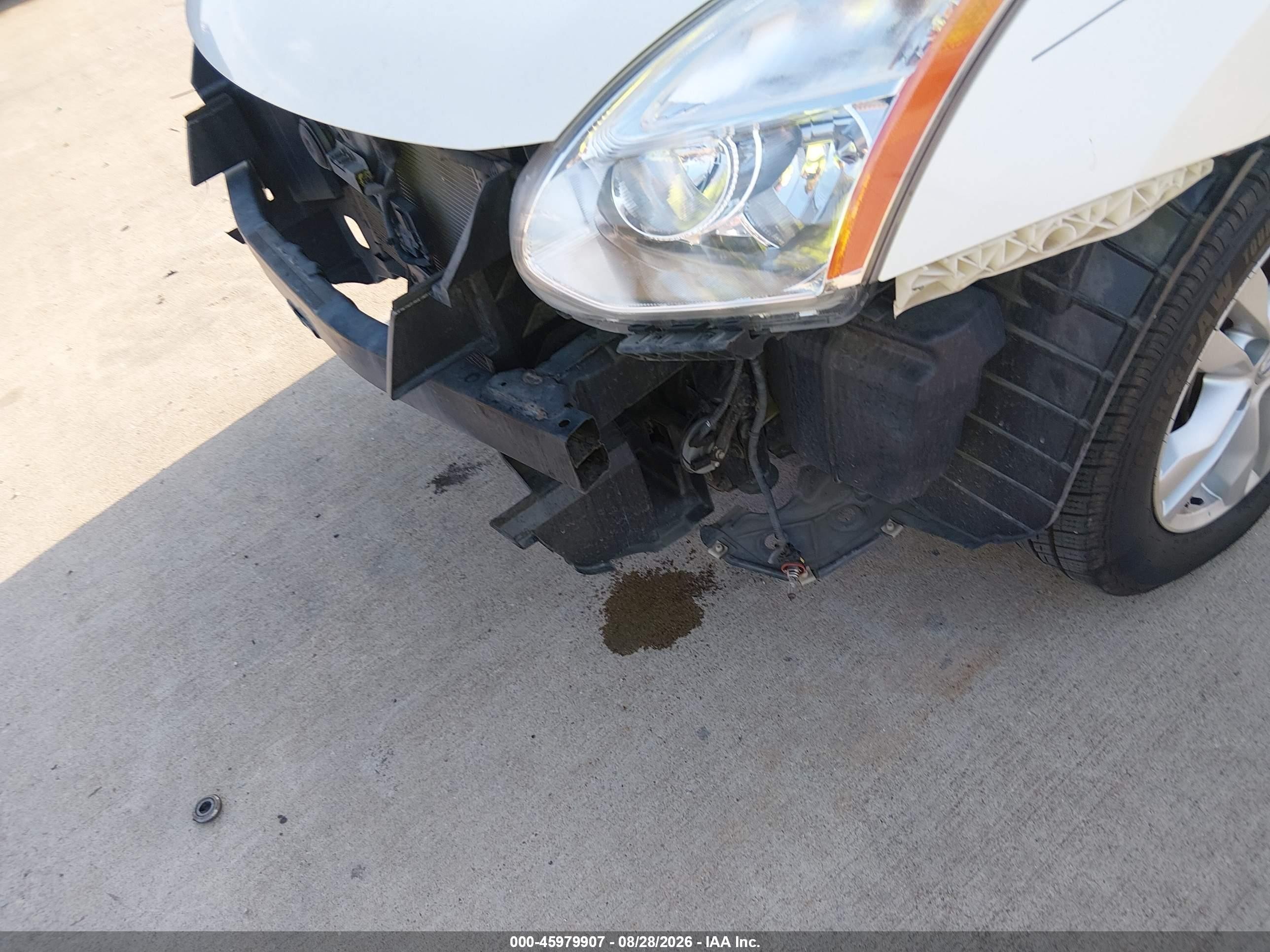 2012 Nissan Rogue Sv Белый vin: JN8AS5MT1CW261207