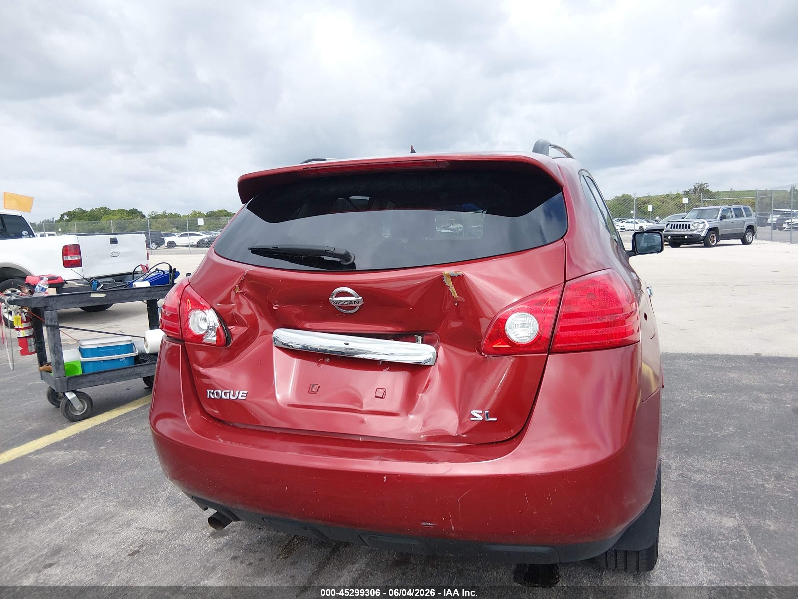 2012 Nissan Rogue Sv W/sl Pkg Красный vin: JN8AS5MT1CW263460
