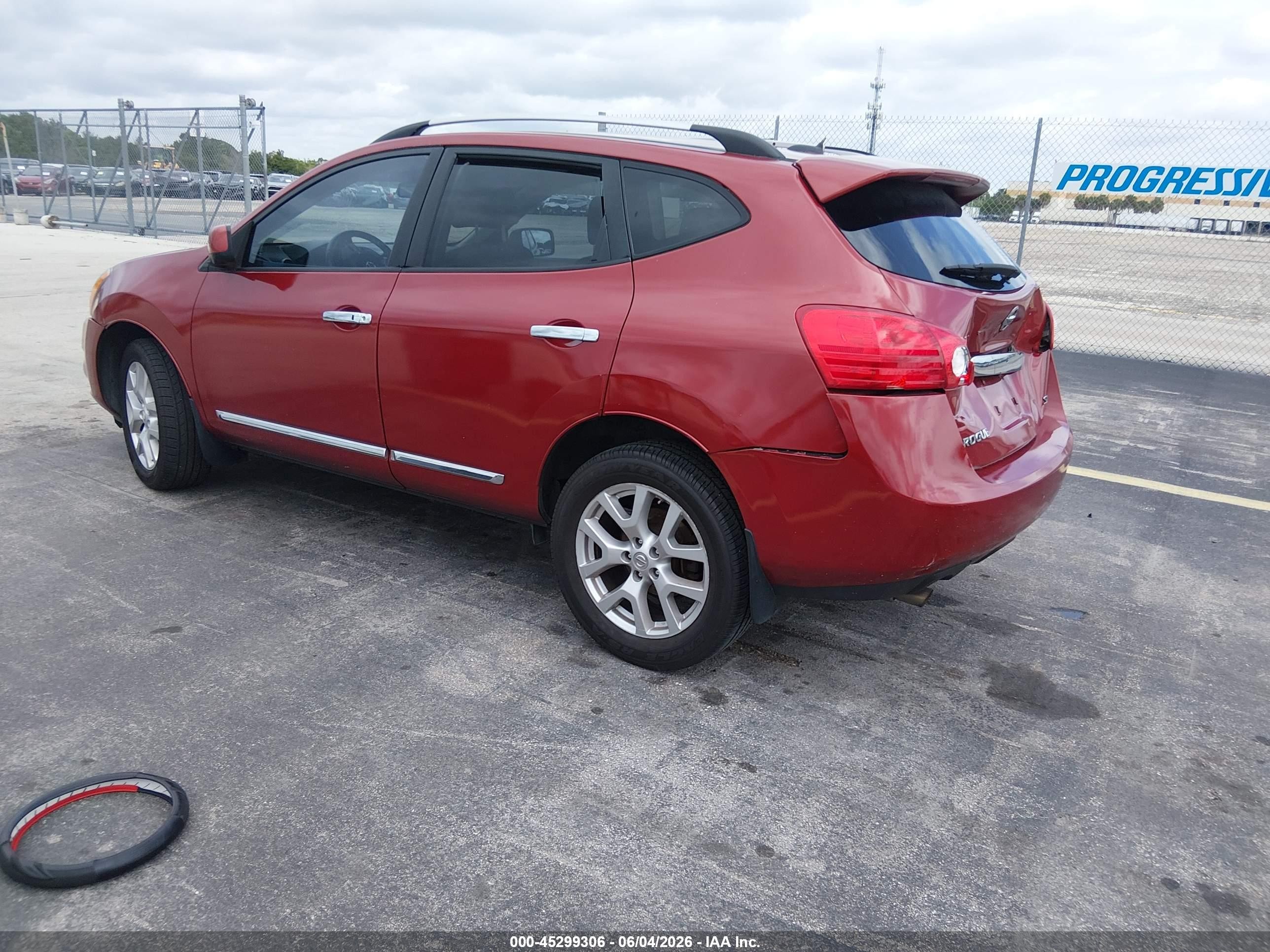 2012 Nissan Rogue Sv W/sl Pkg Красный vin: JN8AS5MT1CW263460