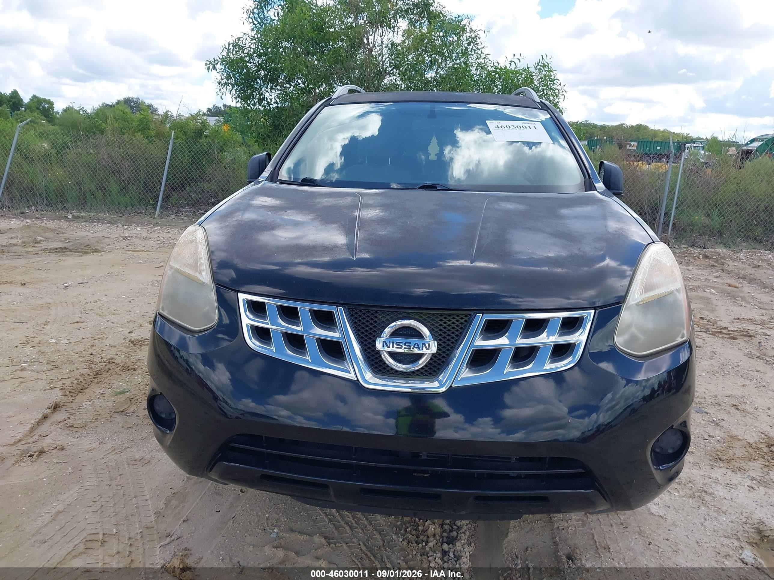 2012 Nissan Rogue Sv Black vin: JN8AS5MT1CW265208