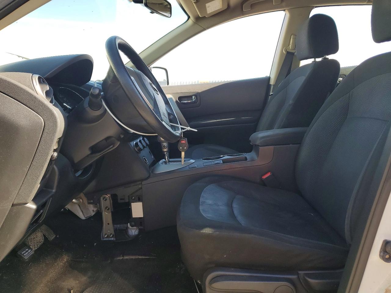 2012 Nissan Rogue S White vin: JN8AS5MT1CW272336