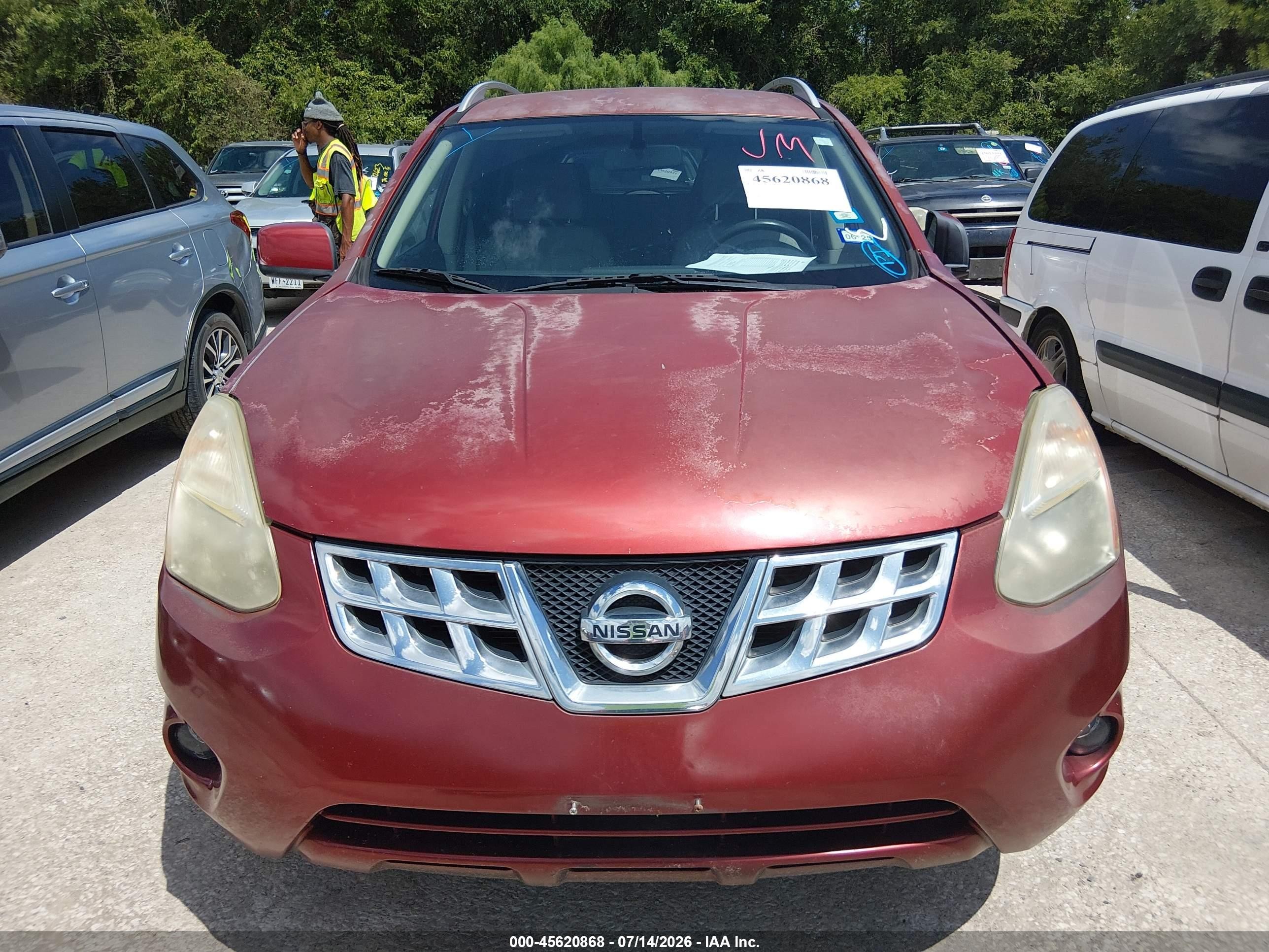 2012 Nissan Rogue Sv Оранжевый vin: JN8AS5MT1CW273535
