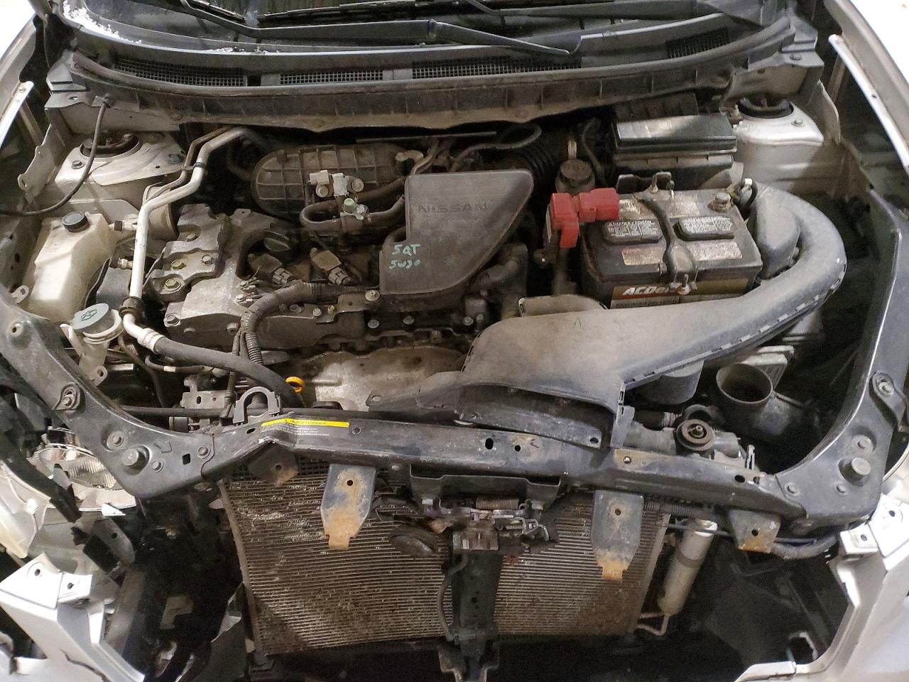 2012 Nissan Rogue S Silver vin: JN8AS5MT1CW275429