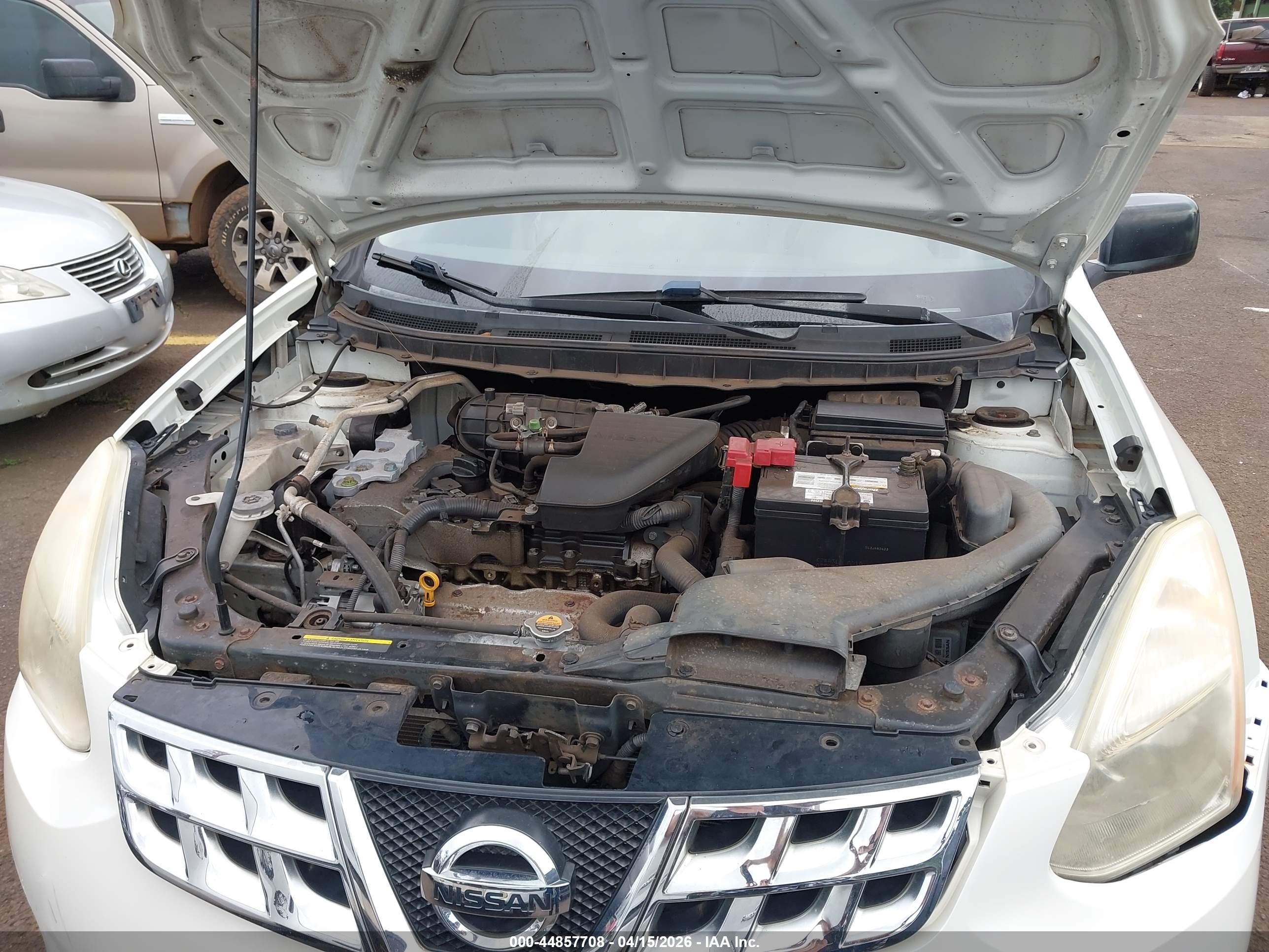 2012 Nissan Rogue S Белый vin: JN8AS5MT1CW276922