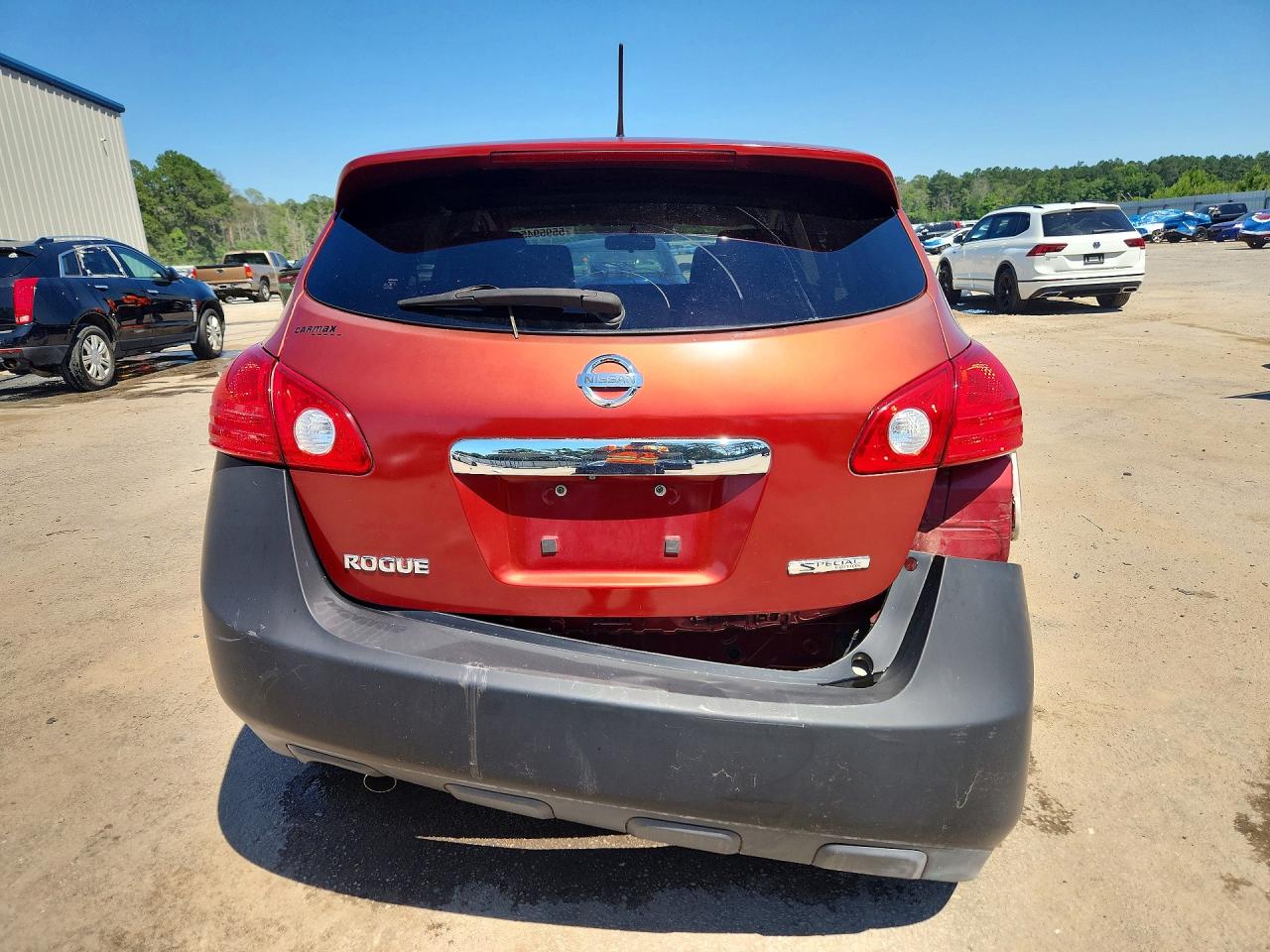 2012 Nissan Rogue S Бордовый vin: JN8AS5MT1CW278850