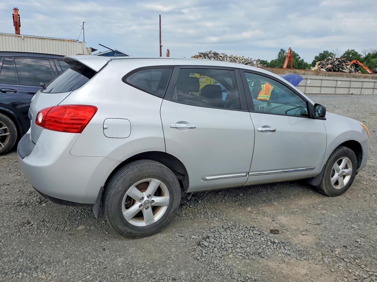 2012 Nissan Rogue S Gray vin: JN8AS5MT1CW282140