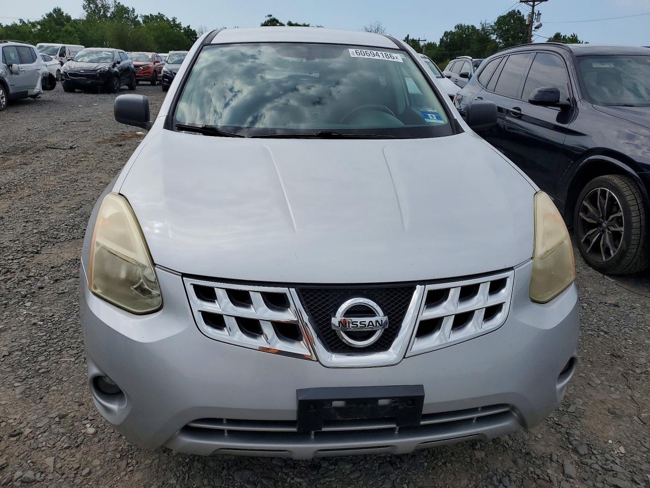 2012 Nissan Rogue S Gray vin: JN8AS5MT1CW282140