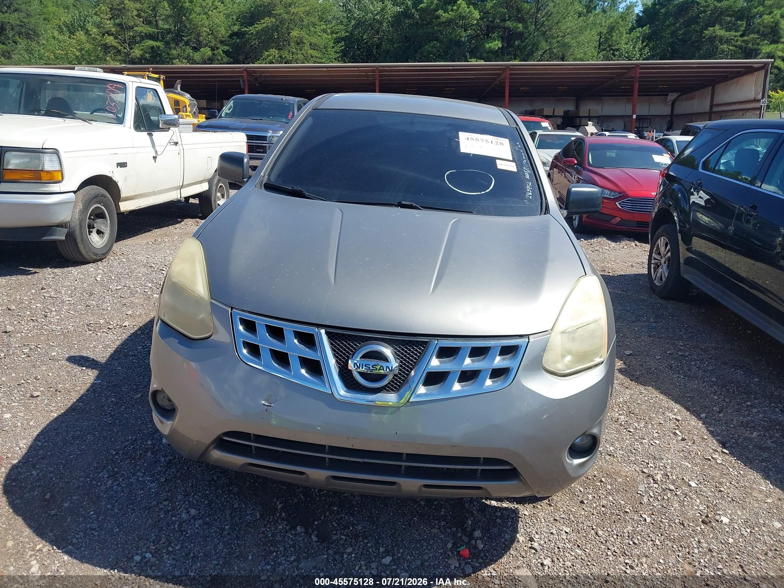 2012 Nissan Rogue S Gray vin: JN8AS5MT1CW283952