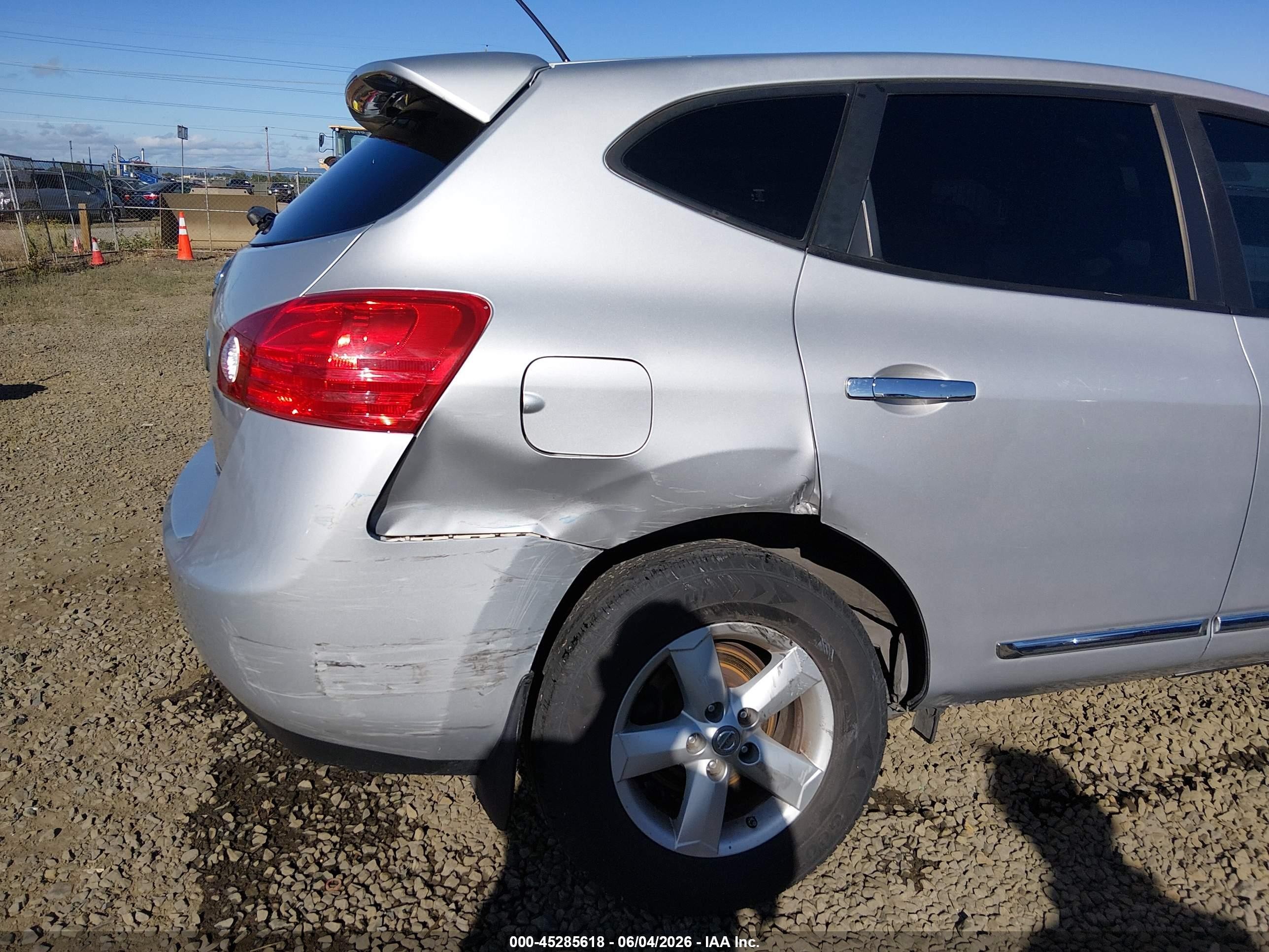 2012 Nissan Rogue S Серебряный vin: JN8AS5MT1CW290075