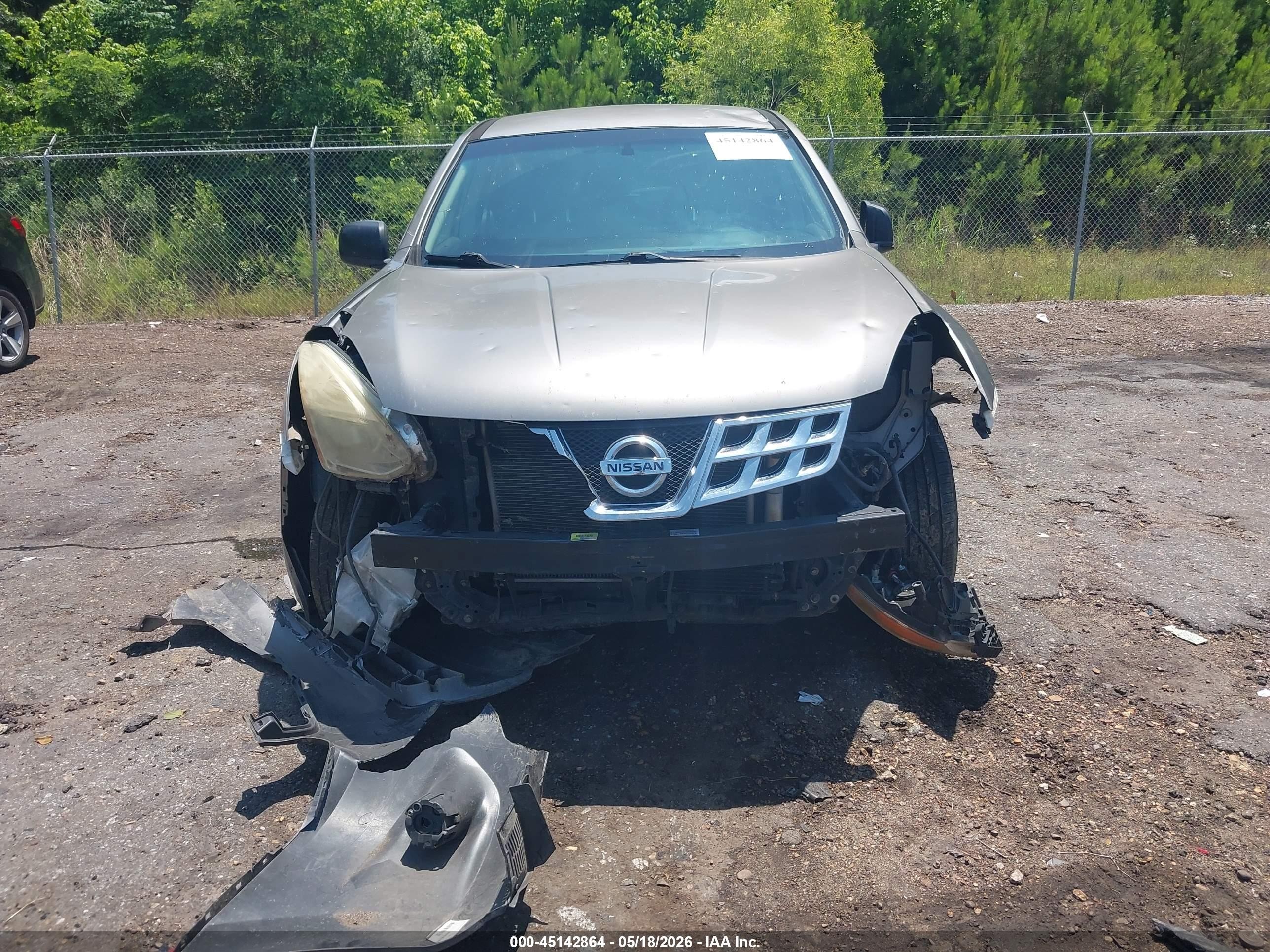 2012 Nissan Rogue S Gray vin: JN8AS5MT1CW296085