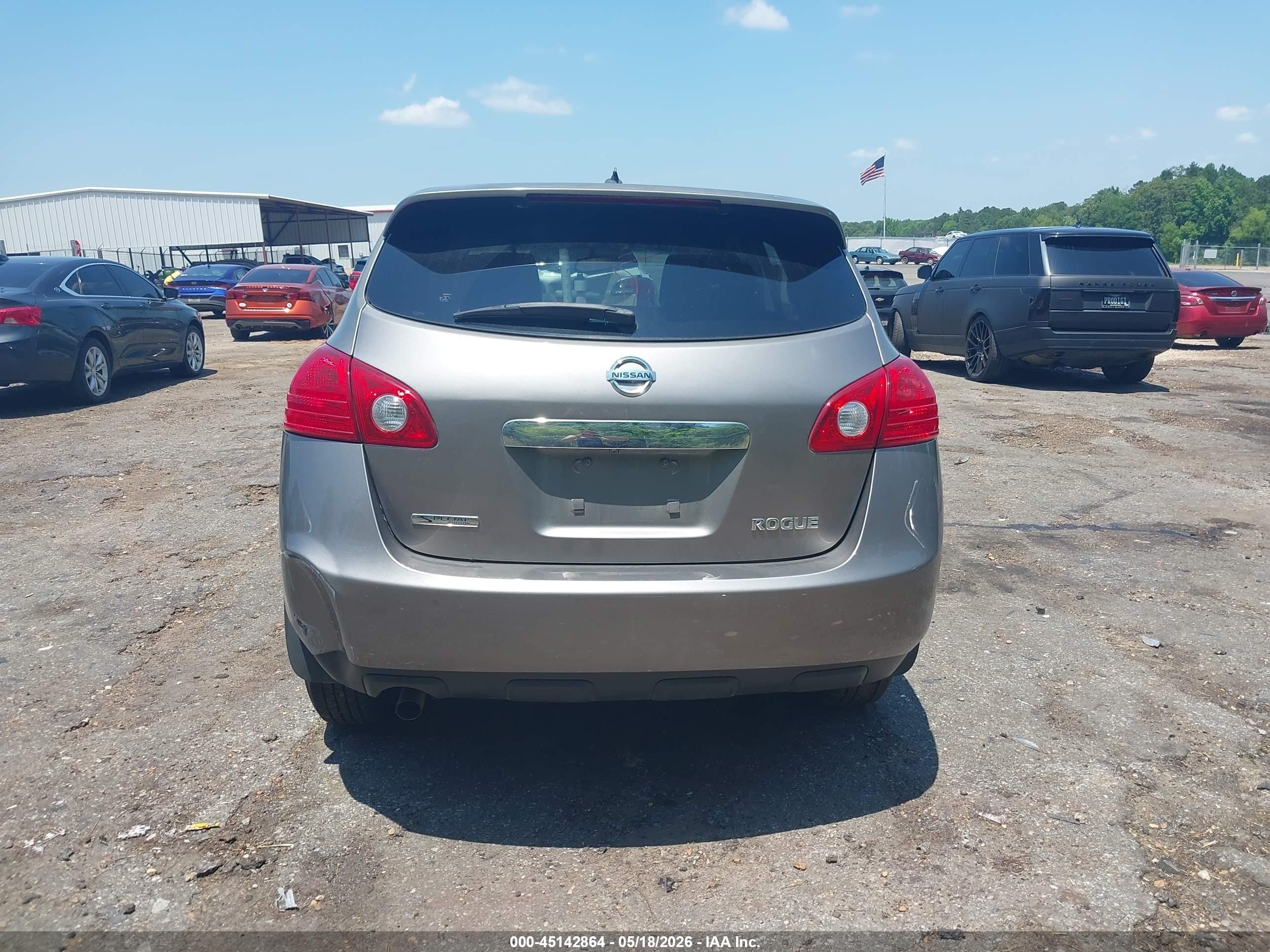 2012 Nissan Rogue S Gray vin: JN8AS5MT1CW296085