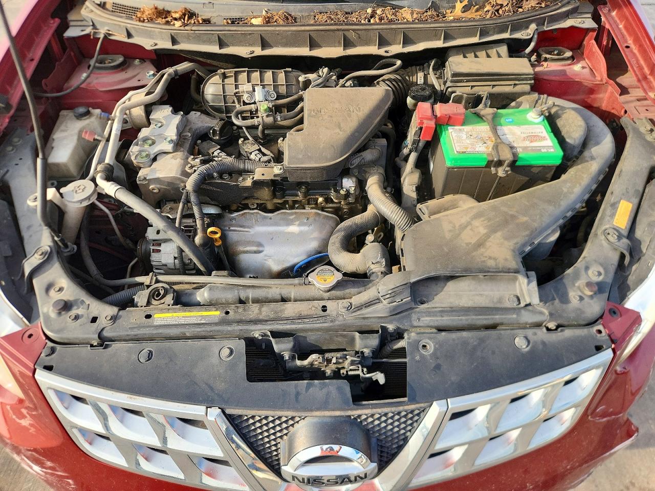 2012 Nissan Rogue S Red vin: JN8AS5MT1CW296331