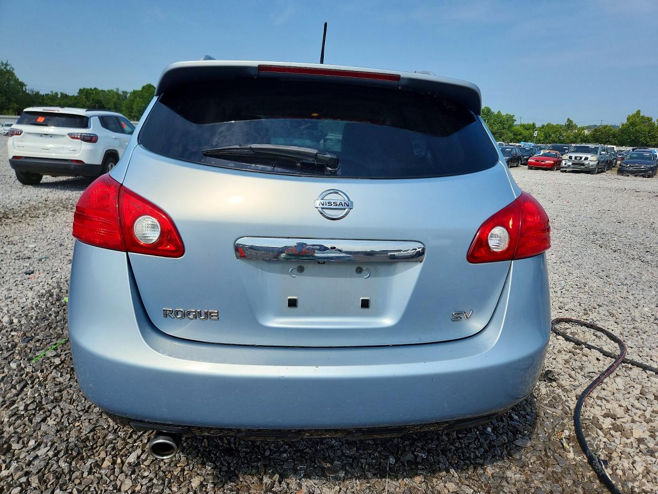 2012 Nissan Rogue S Turquoise vin: JN8AS5MT1CW298659
