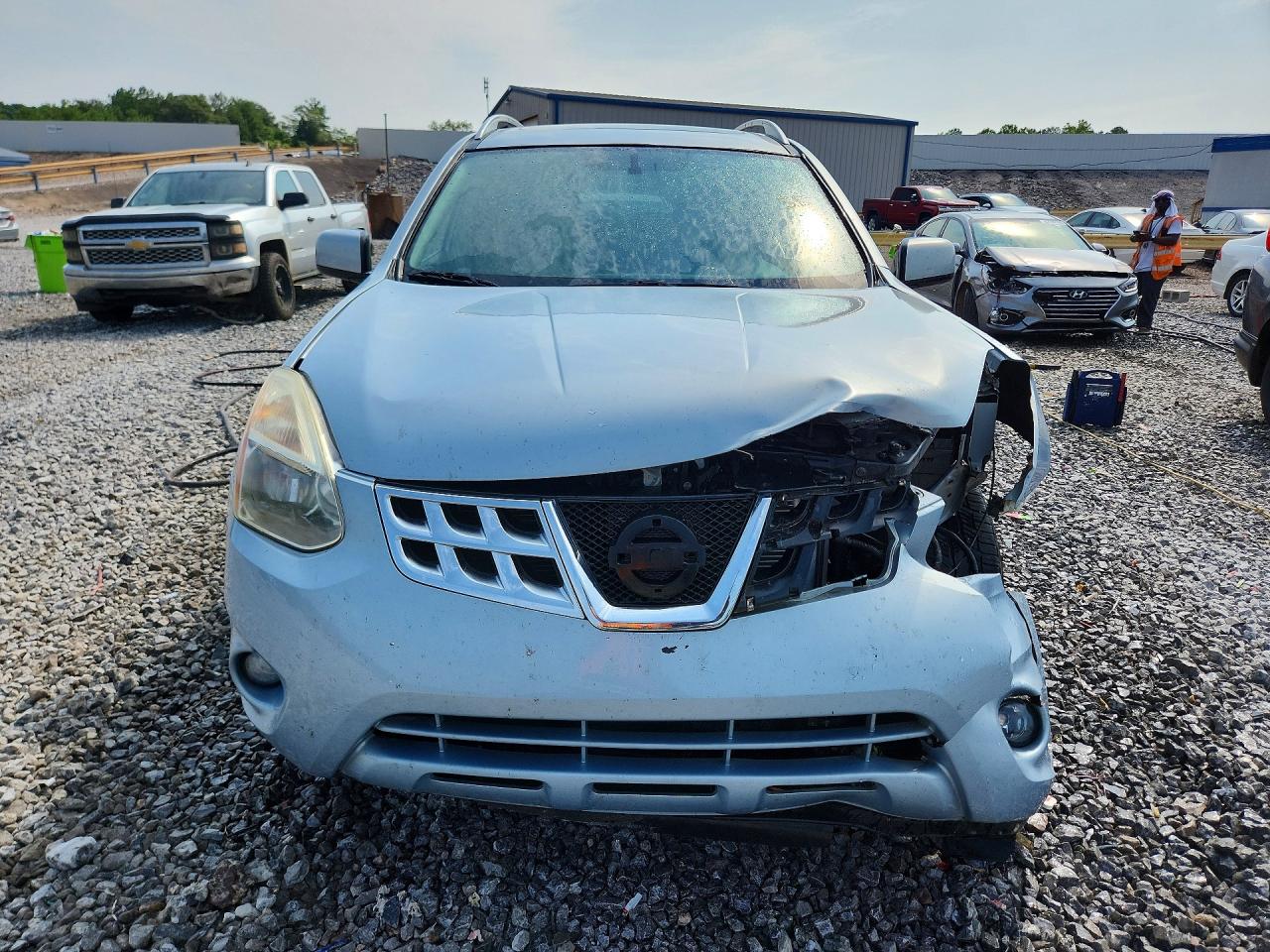 2012 Nissan Rogue S Turquoise vin: JN8AS5MT1CW298659