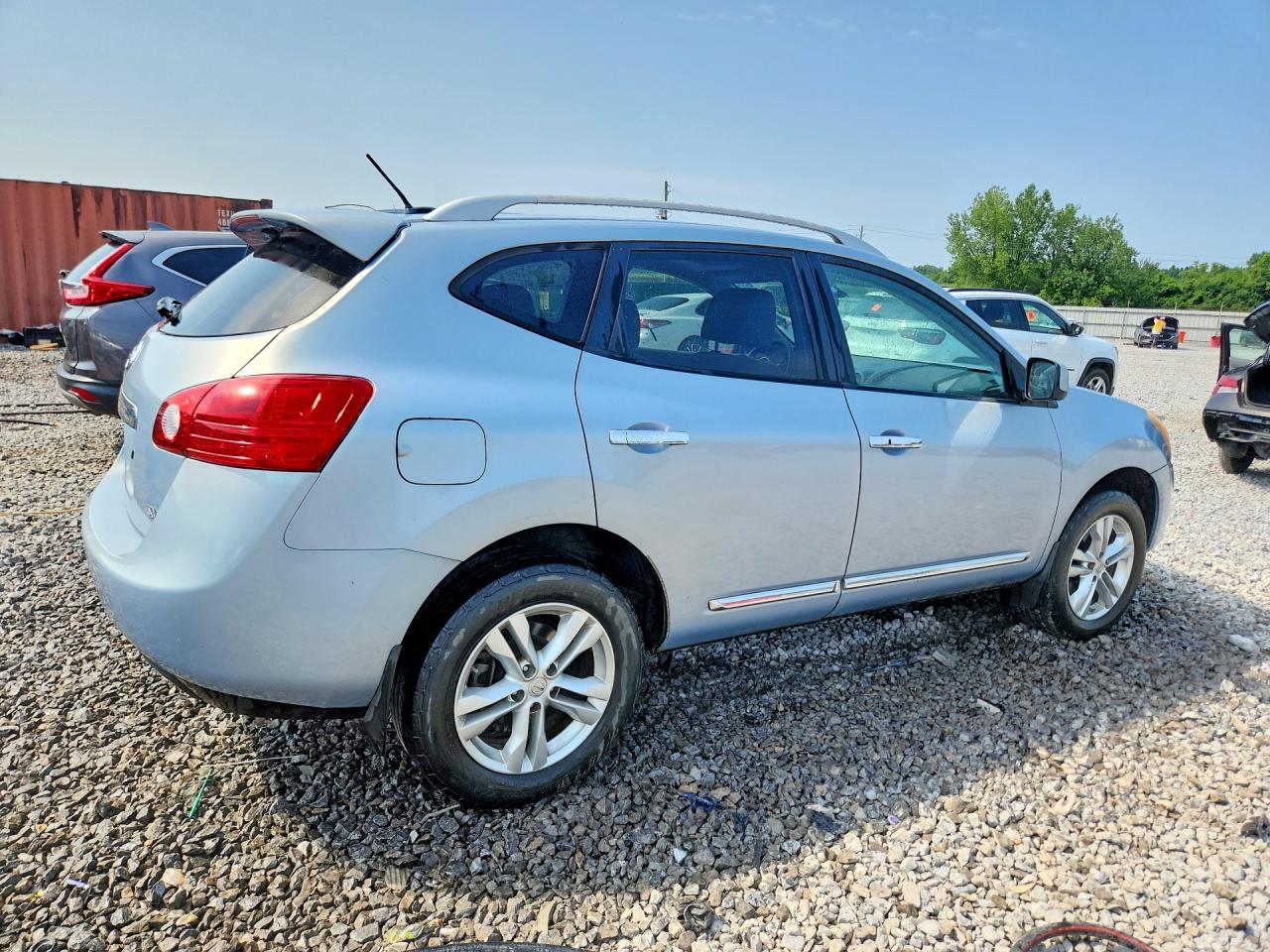 2012 Nissan Rogue S Turquoise vin: JN8AS5MT1CW298659