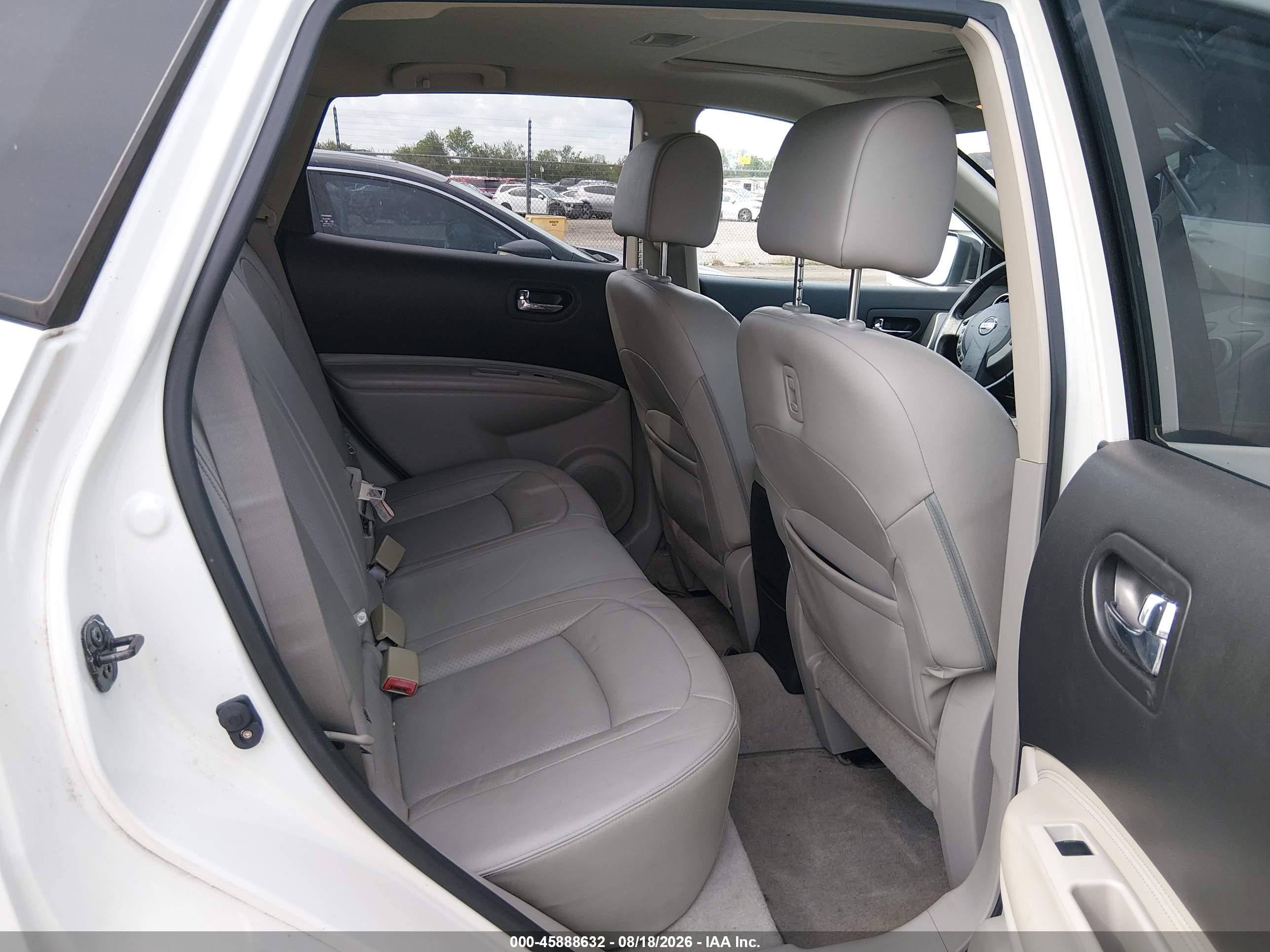 2012 Nissan Rogue Sv W/sl Pkg White vin: JN8AS5MT1CW299150