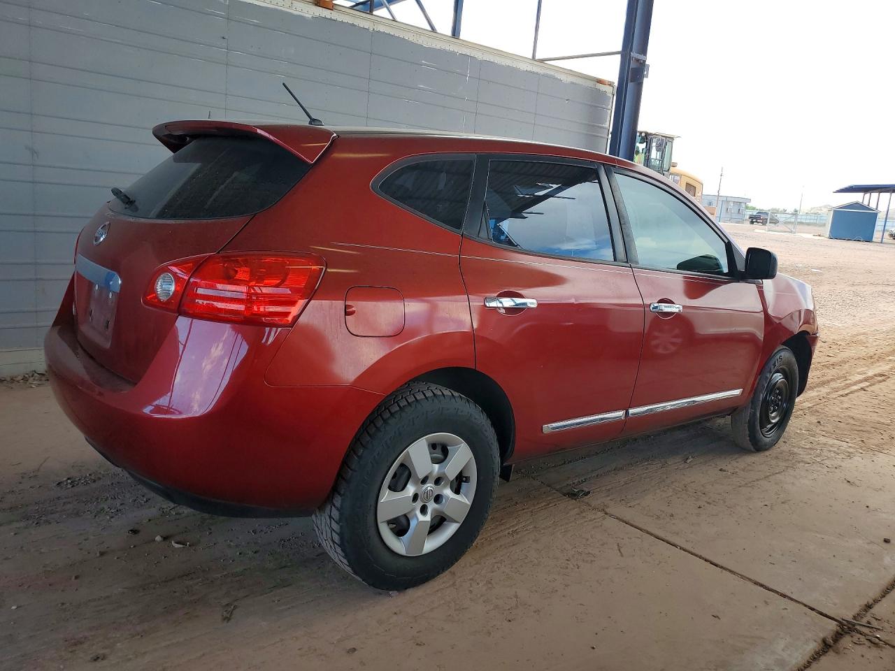 2012 Nissan Rogue S Red vin: JN8AS5MT1CW301575
