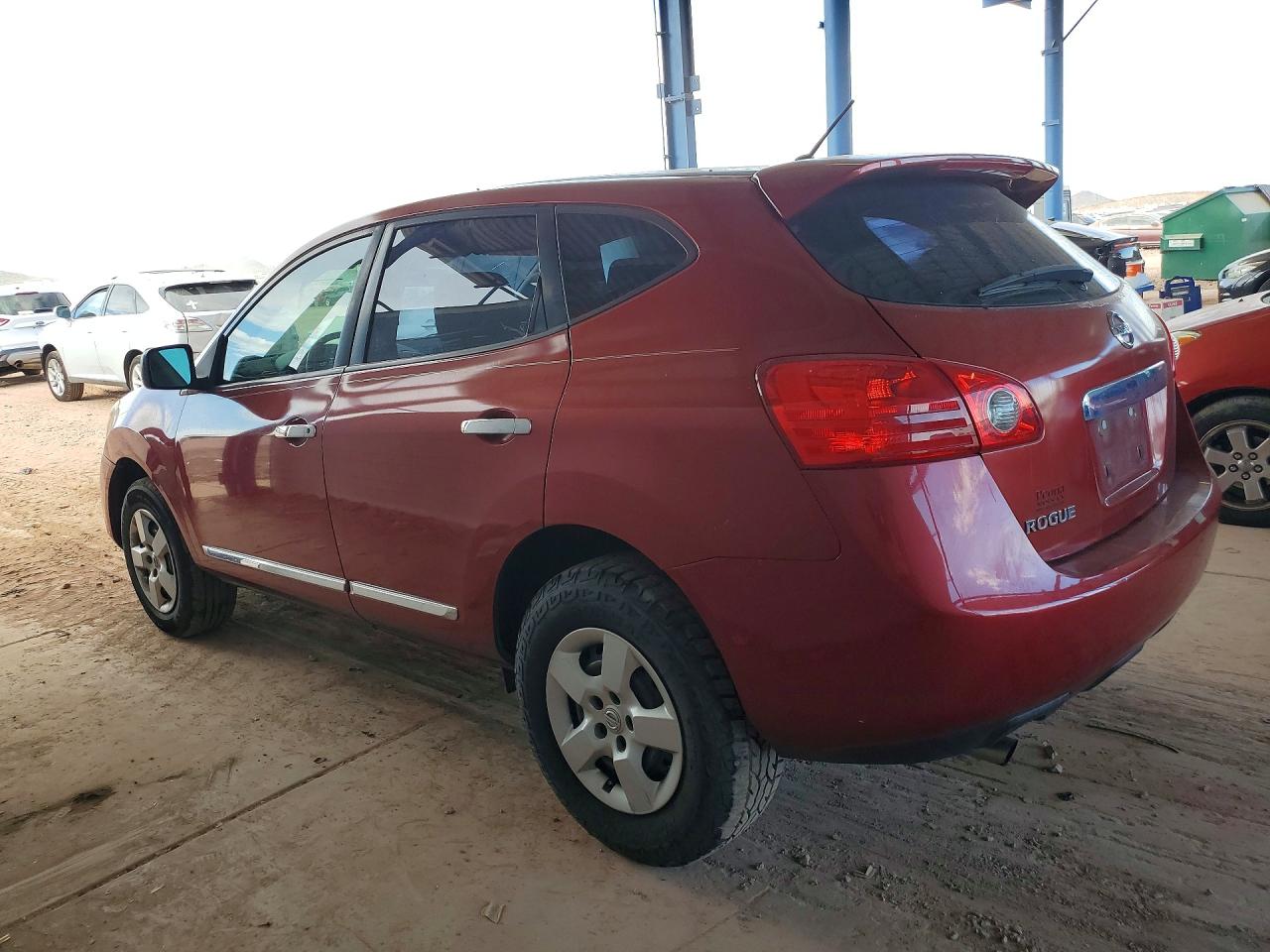 2012 Nissan Rogue S Red vin: JN8AS5MT1CW301575