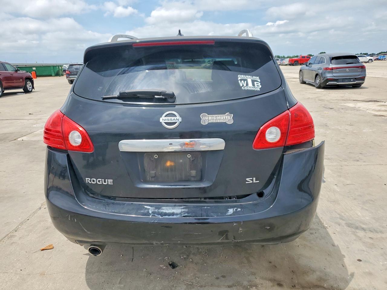 2012 Nissan Rogue S Black vin: JN8AS5MT1CW303312