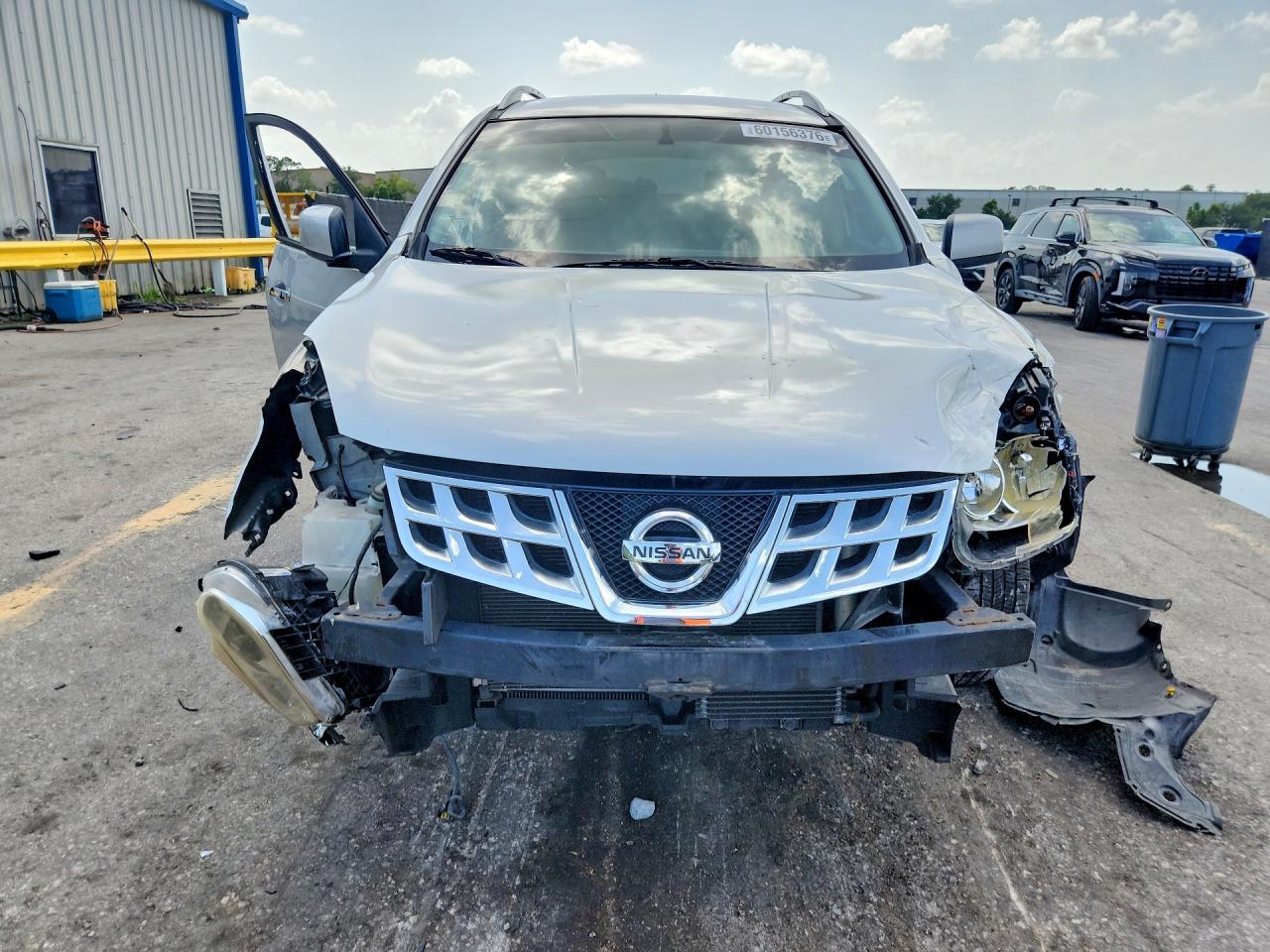 2012 Nissan Rogue S Silver vin: JN8AS5MT1CW603867