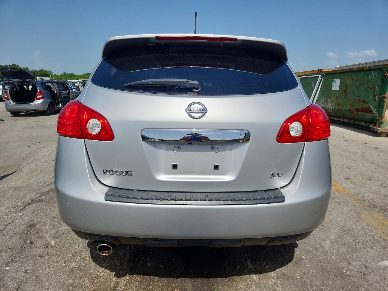 2012 Nissan Rogue S Silver vin: JN8AS5MT1CW603867