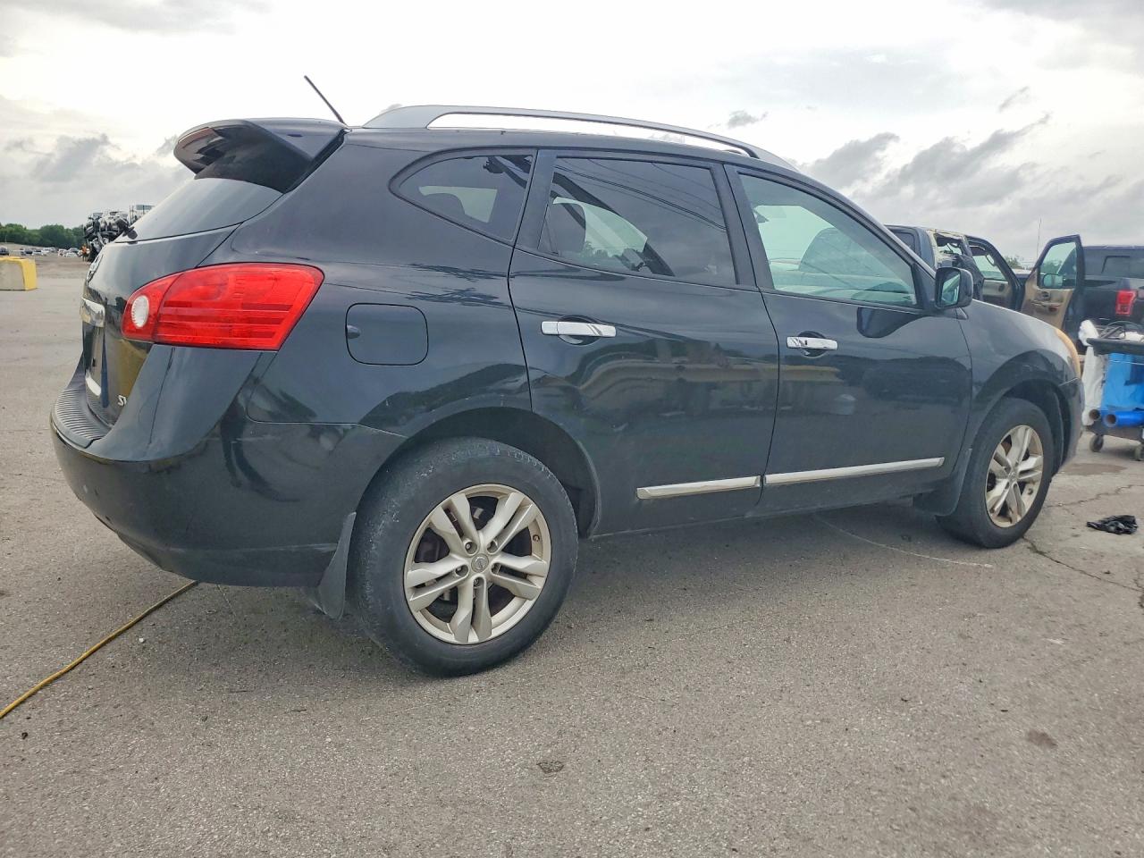 2012 Nissan Rogue S Black vin: JN8AS5MT1CW605411