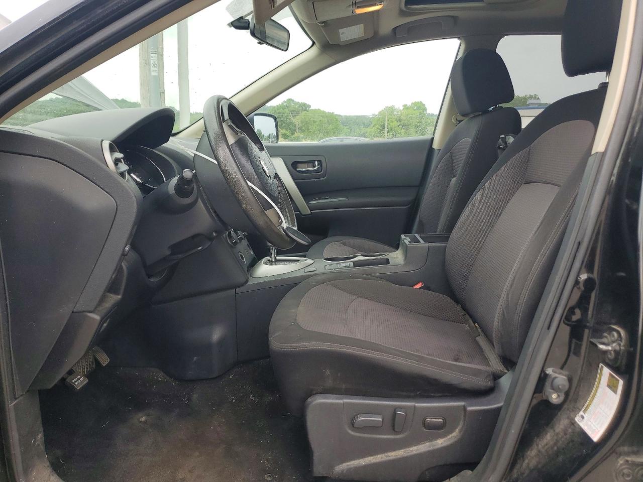 2012 Nissan Rogue S Black vin: JN8AS5MT1CW605411