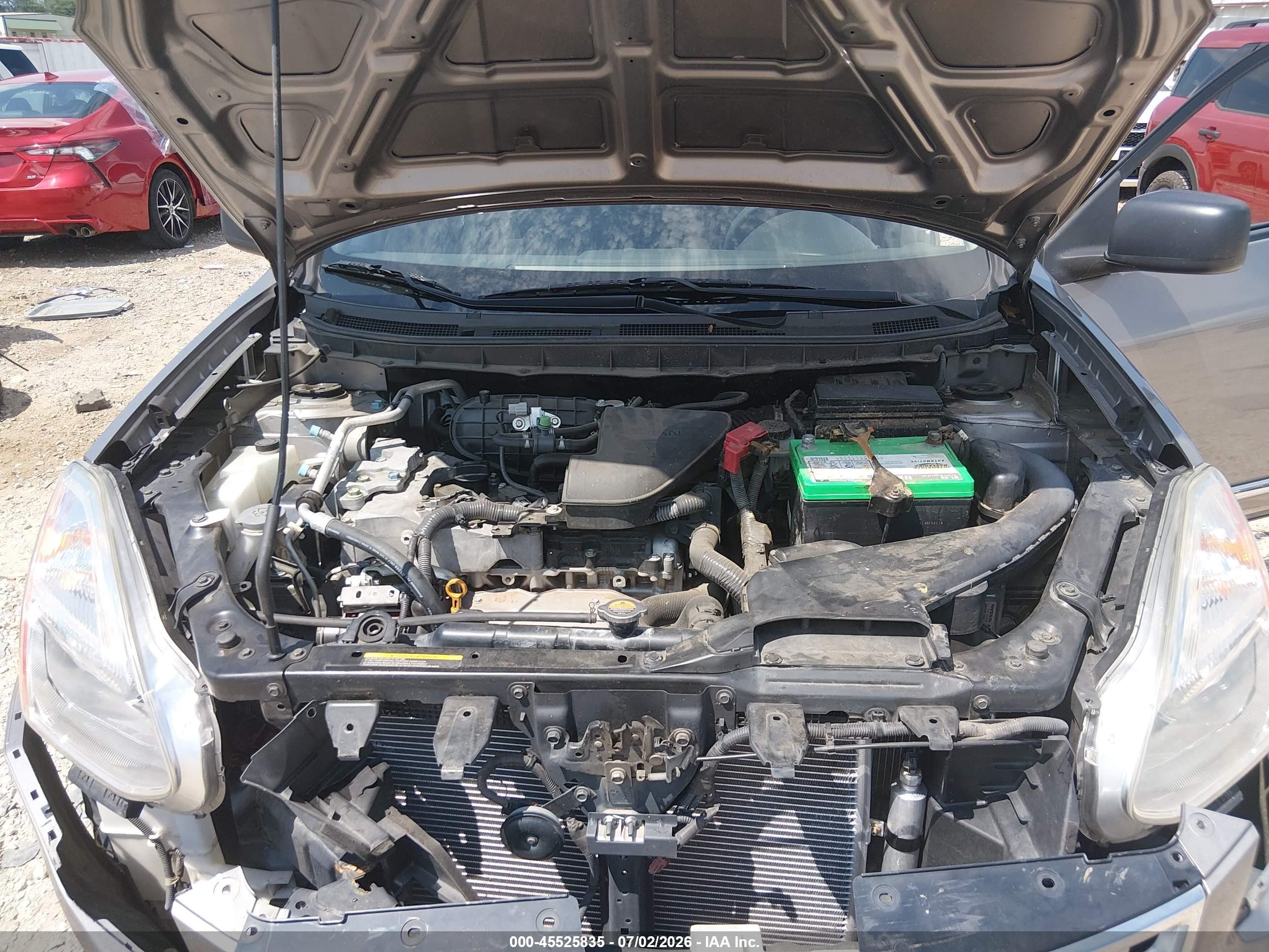 2012 Nissan Rogue S Silver vin: JN8AS5MT1CW610043
