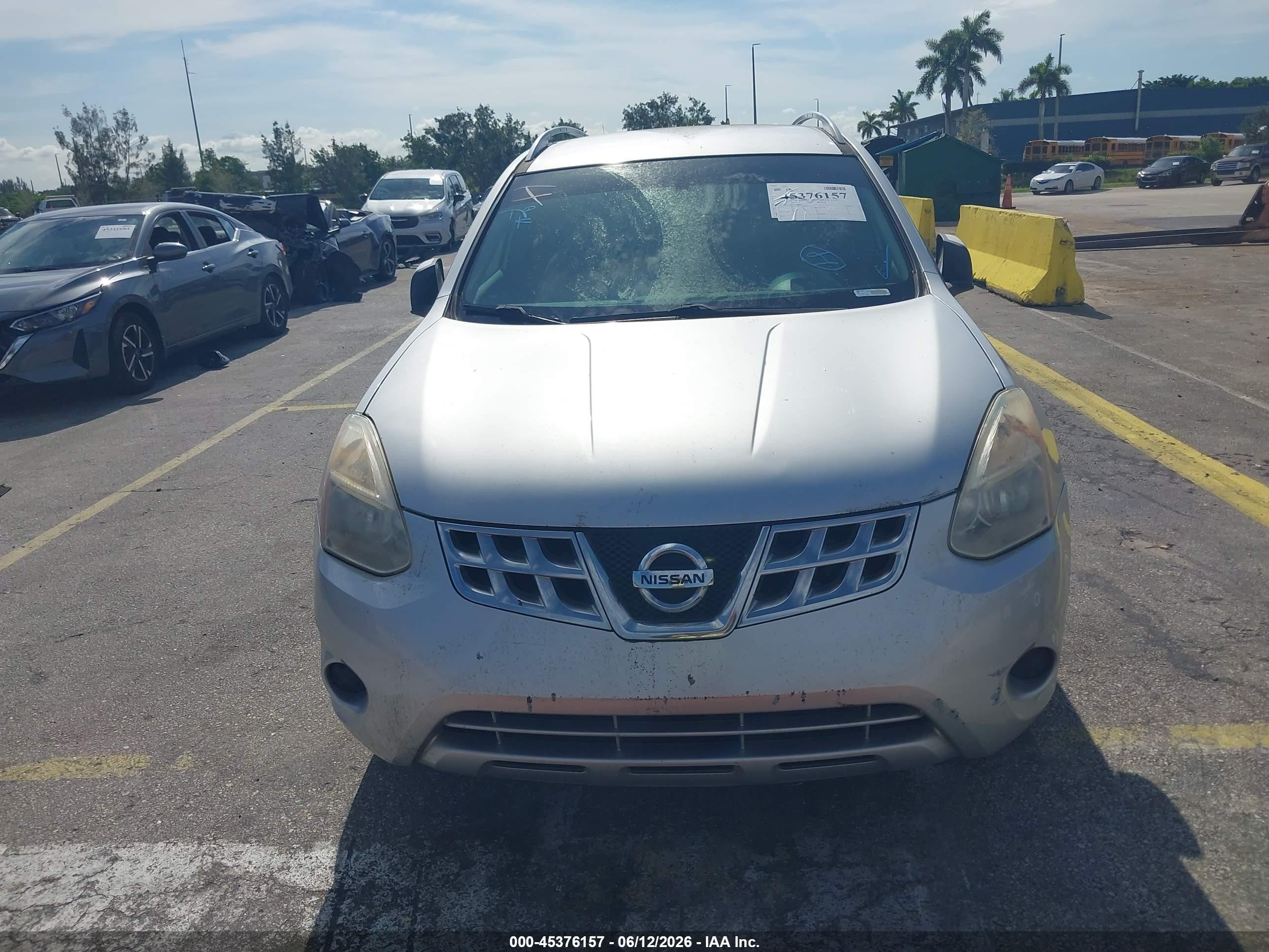 2012 Nissan Rogue Sv Silver vin: JN8AS5MT1CW610916