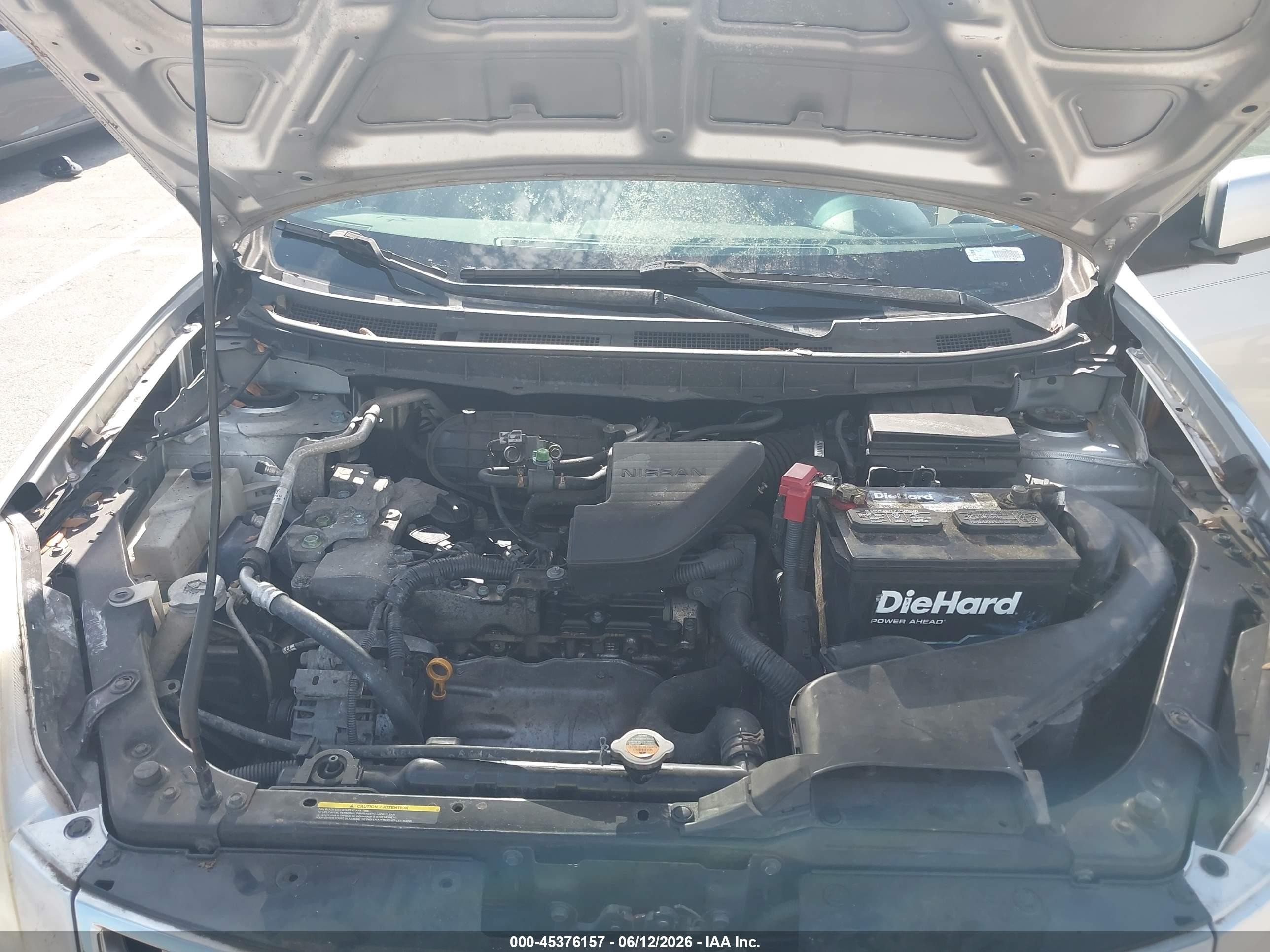 2012 Nissan Rogue Sv Silver vin: JN8AS5MT1CW610916