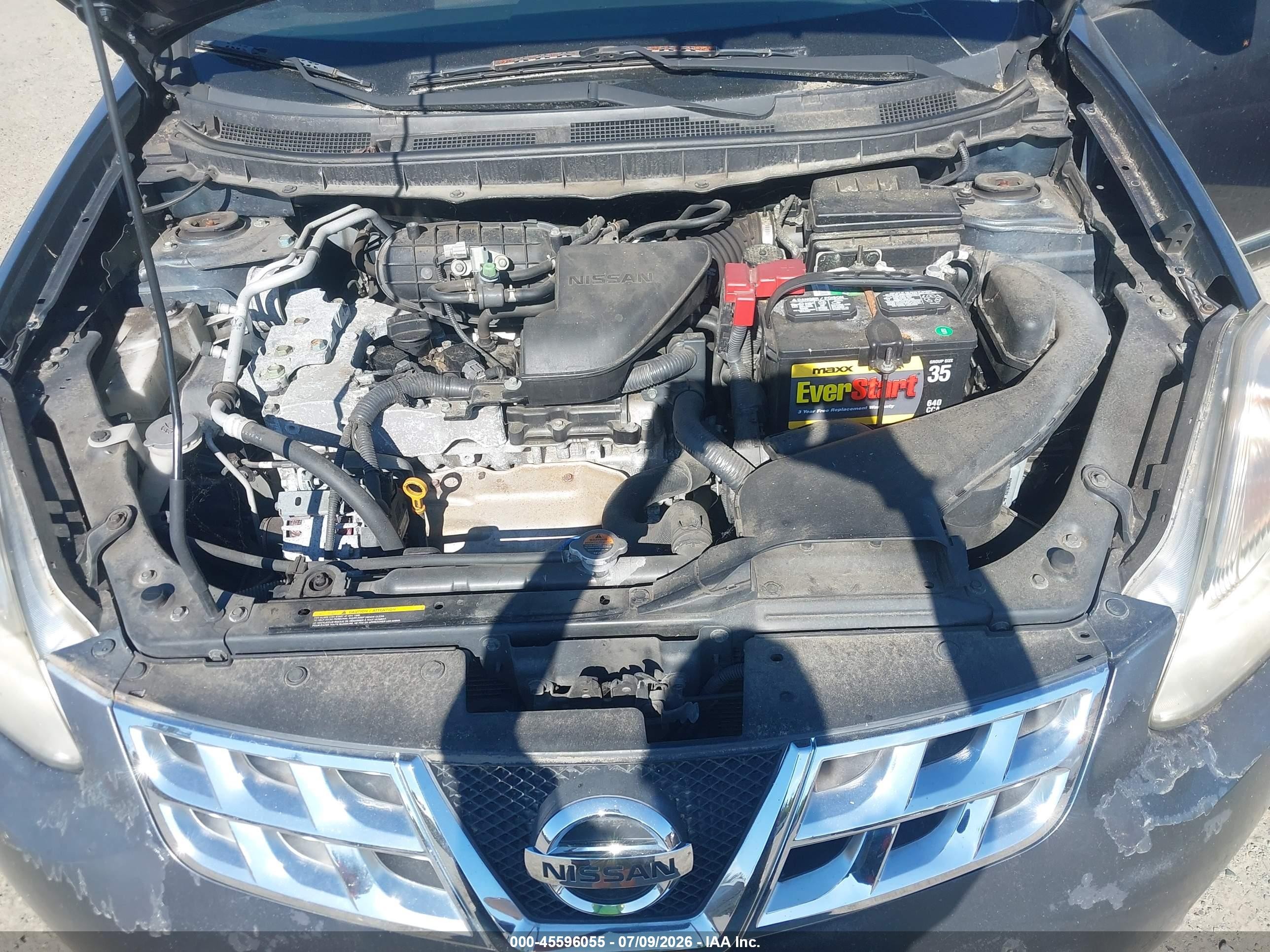2012 Nissan Rogue S Gray vin: JN8AS5MT1CW611144