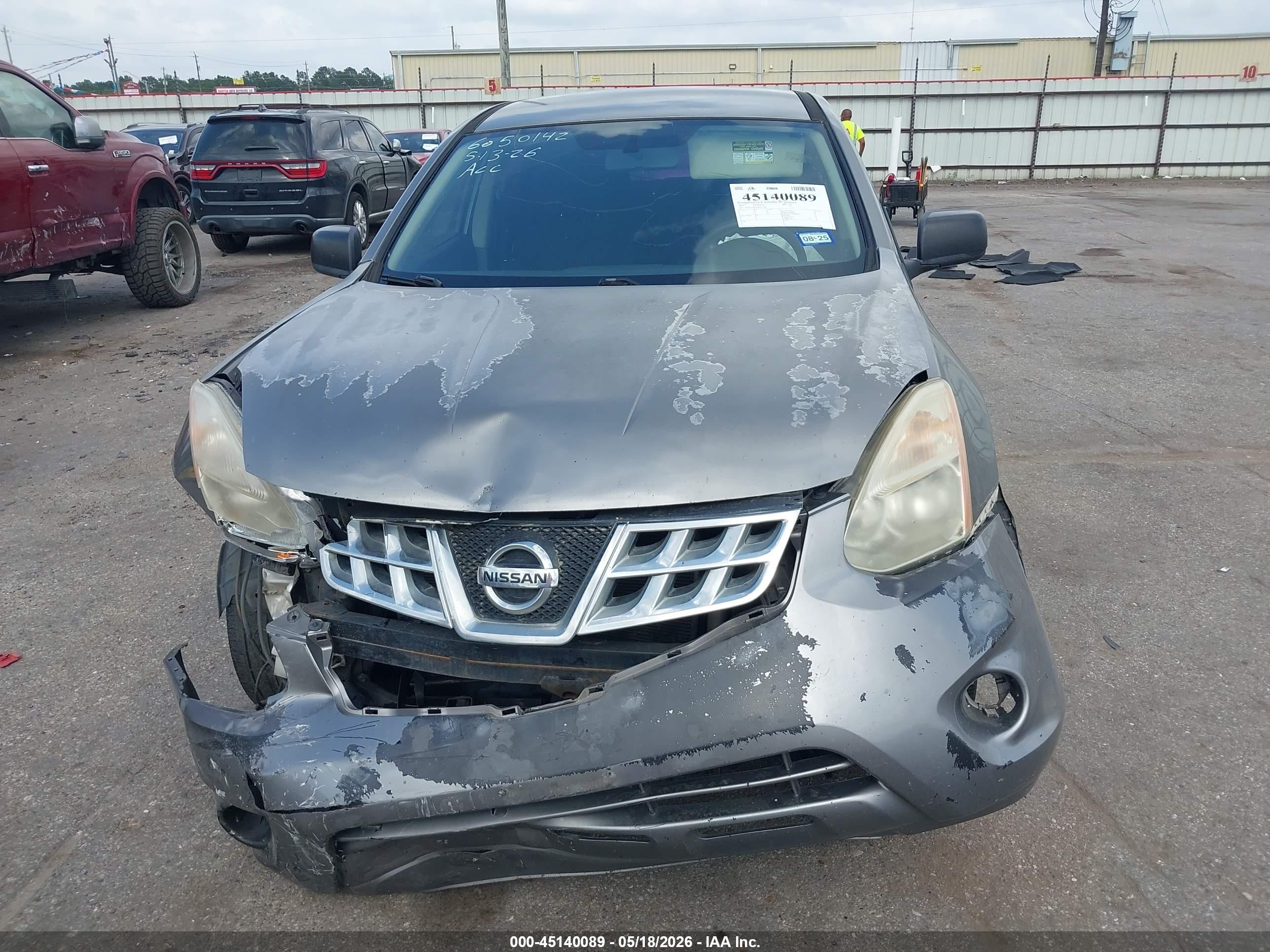 2012 Nissan Rogue S Beige vin: JN8AS5MT1CW613184