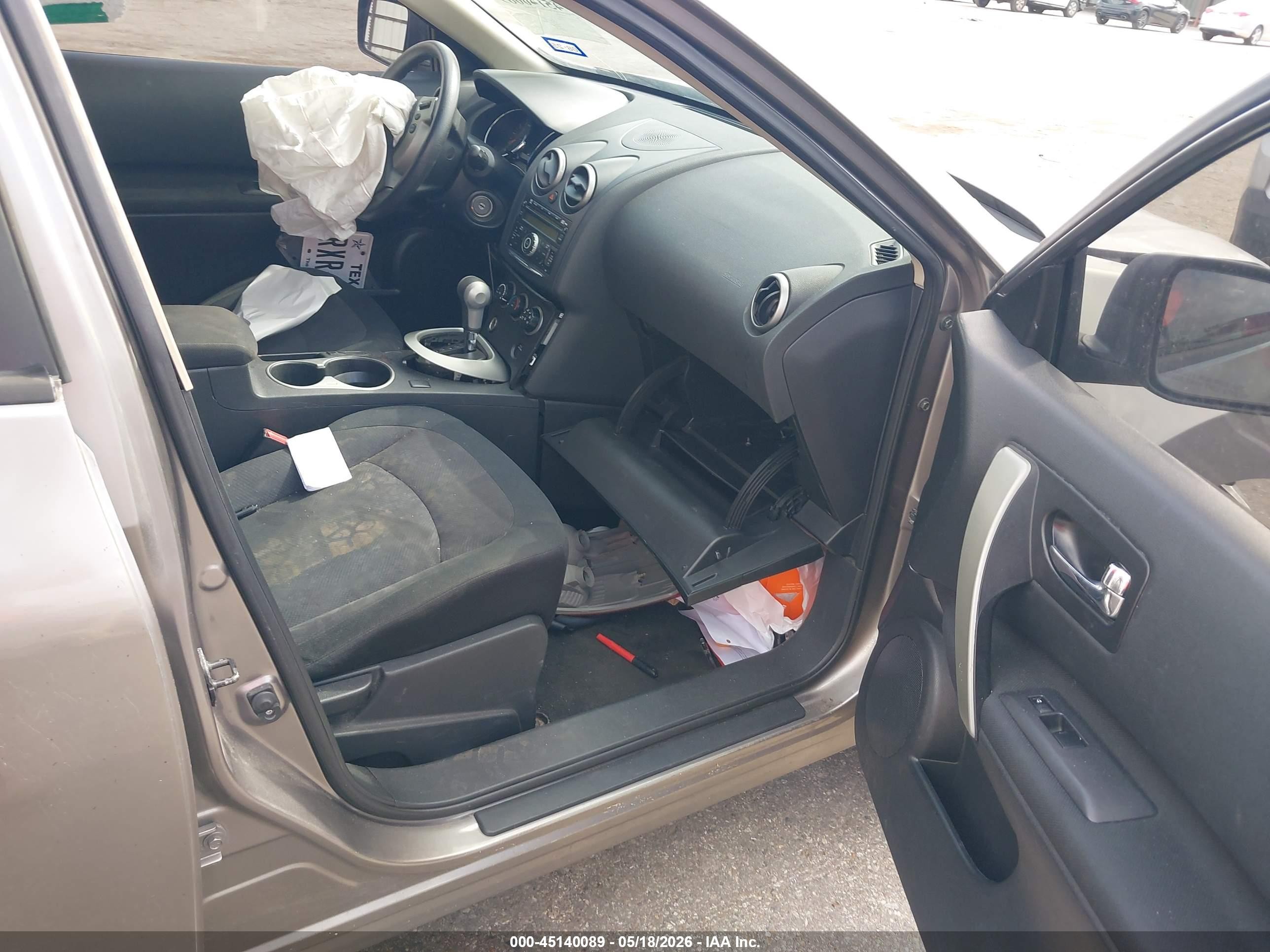 2012 Nissan Rogue S Beige vin: JN8AS5MT1CW613184