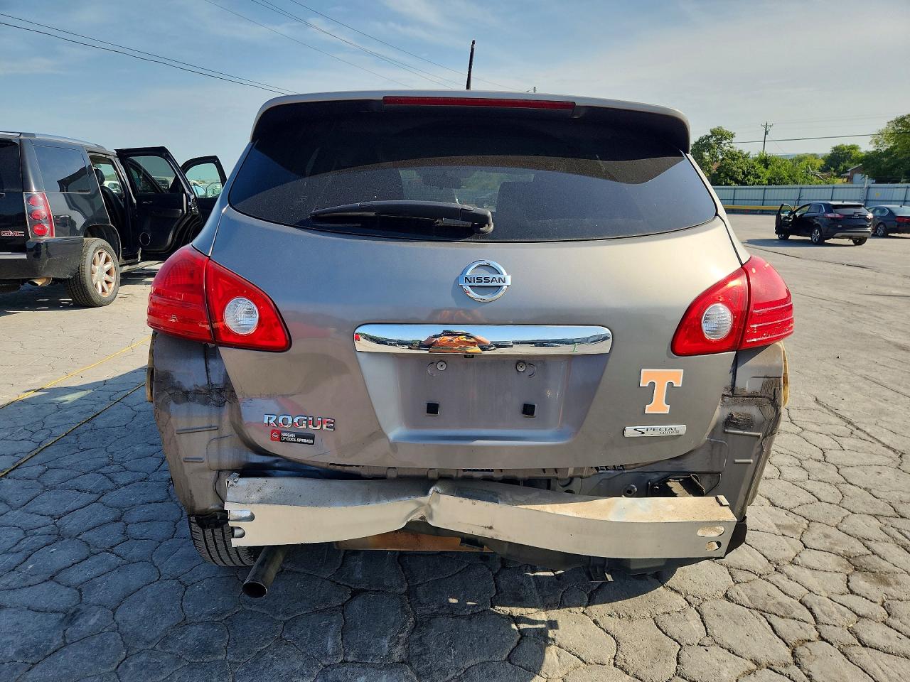 2012 Nissan Rogue S Серый vin: JN8AS5MT1CW613203