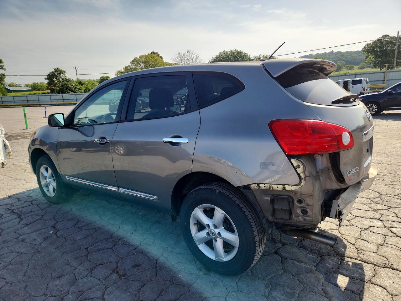 2012 Nissan Rogue S Серый vin: JN8AS5MT1CW613203