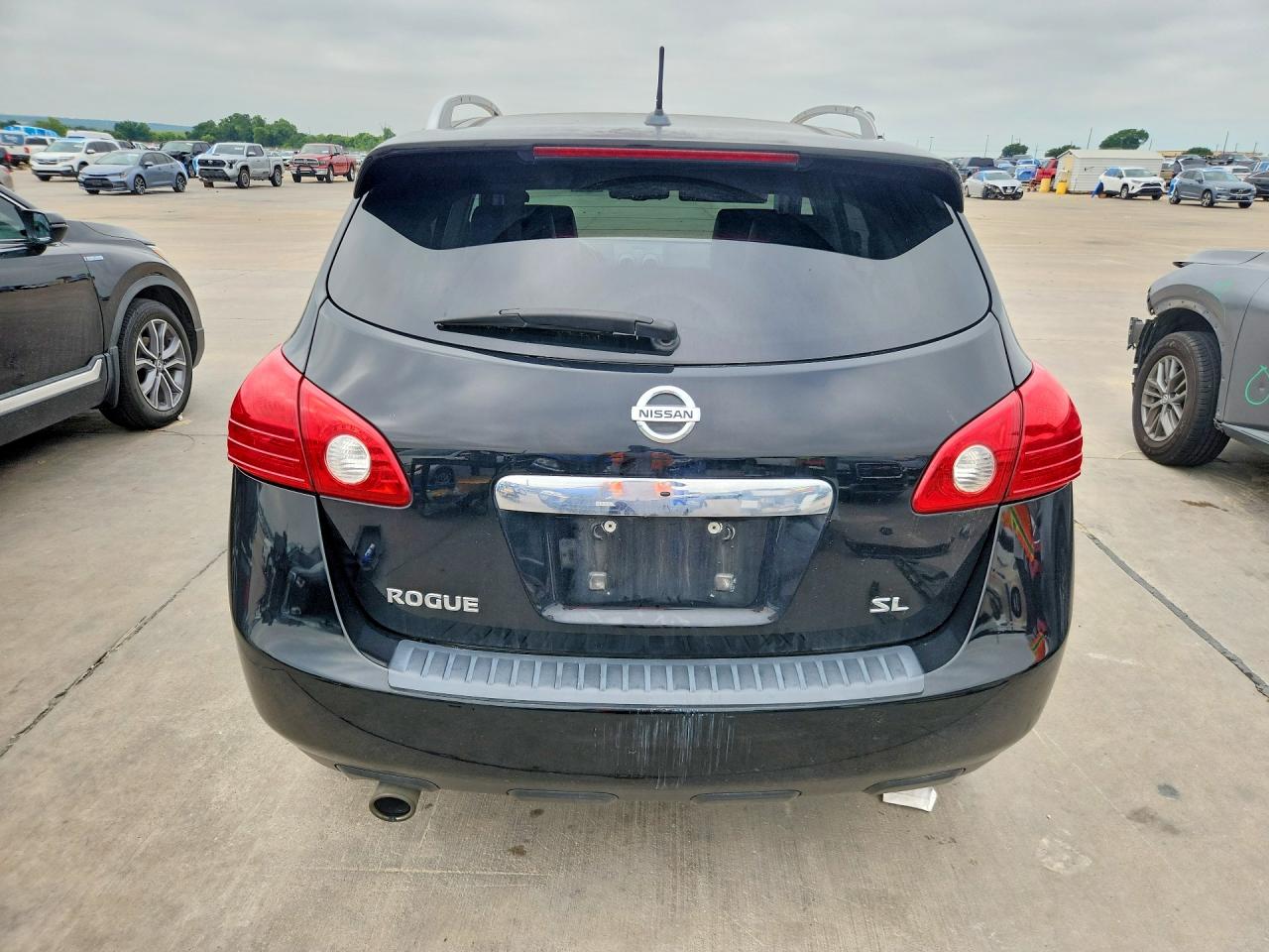 2013 Nissan Rogue S Black vin: JN8AS5MT1DW006395
