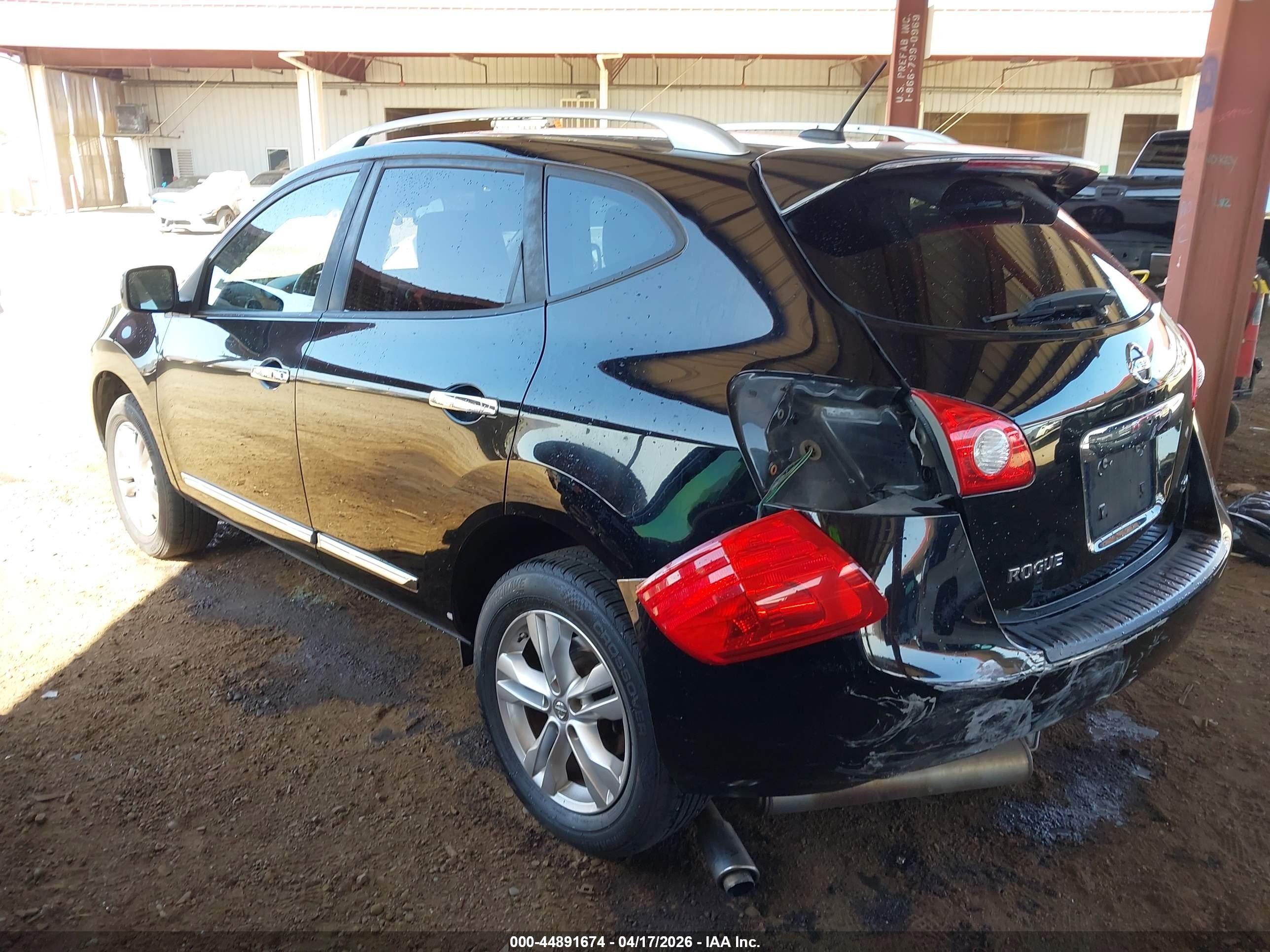 2013 Nissan Rogue S/sv Black vin: JN8AS5MT1DW019292